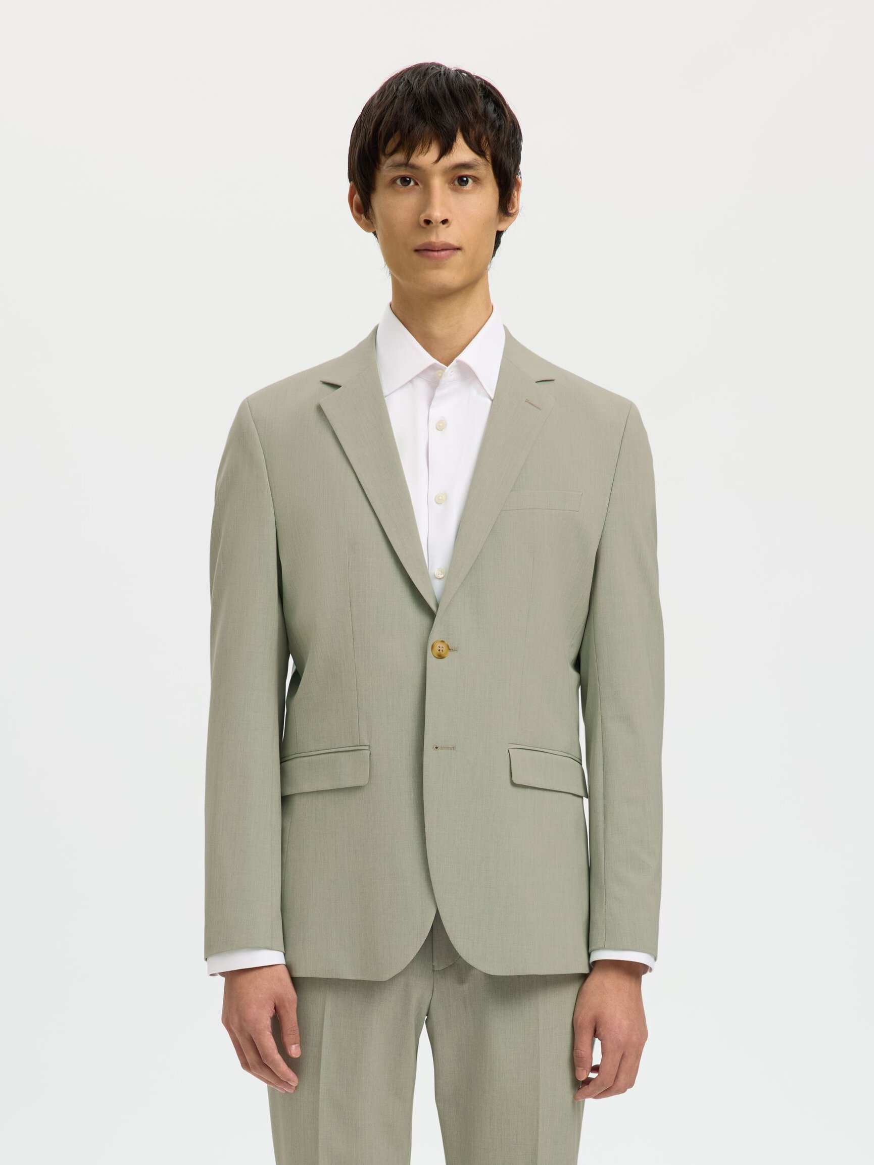 VISCOSE BLEND SLIM FIT BLAZER