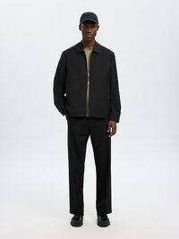 LEICHTE KURZJACKE, Black, highres
