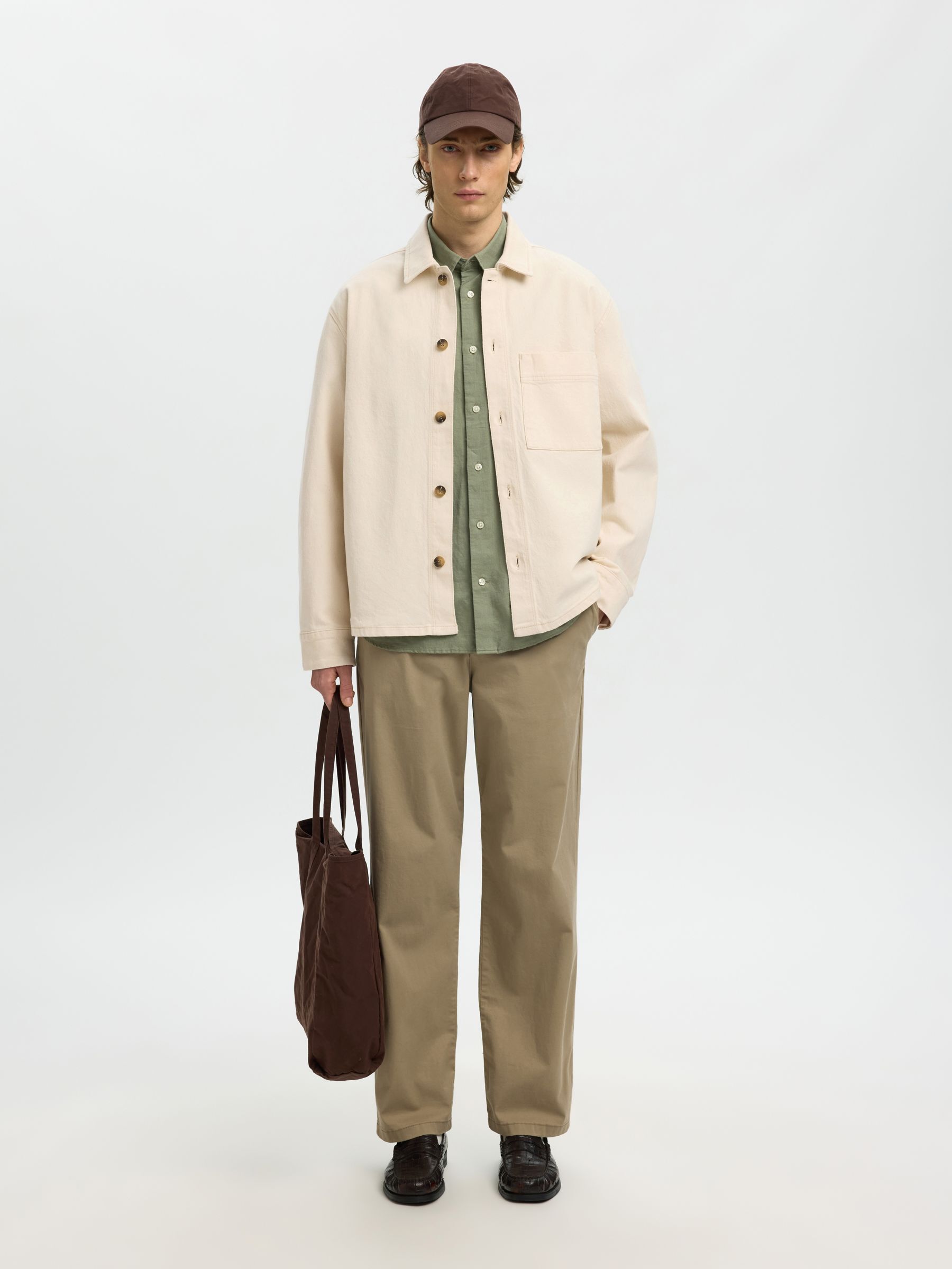 REGULAR FIT DENIM SHIRT