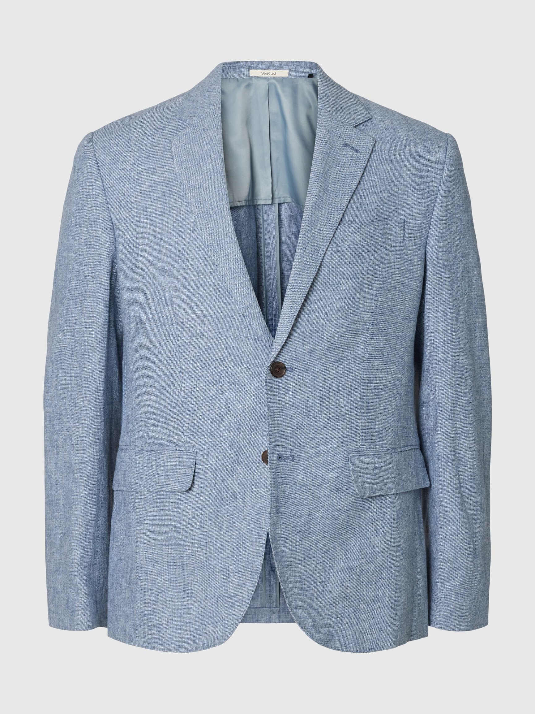 REGULAR FIT SINGLE-BREASTED BLAZER