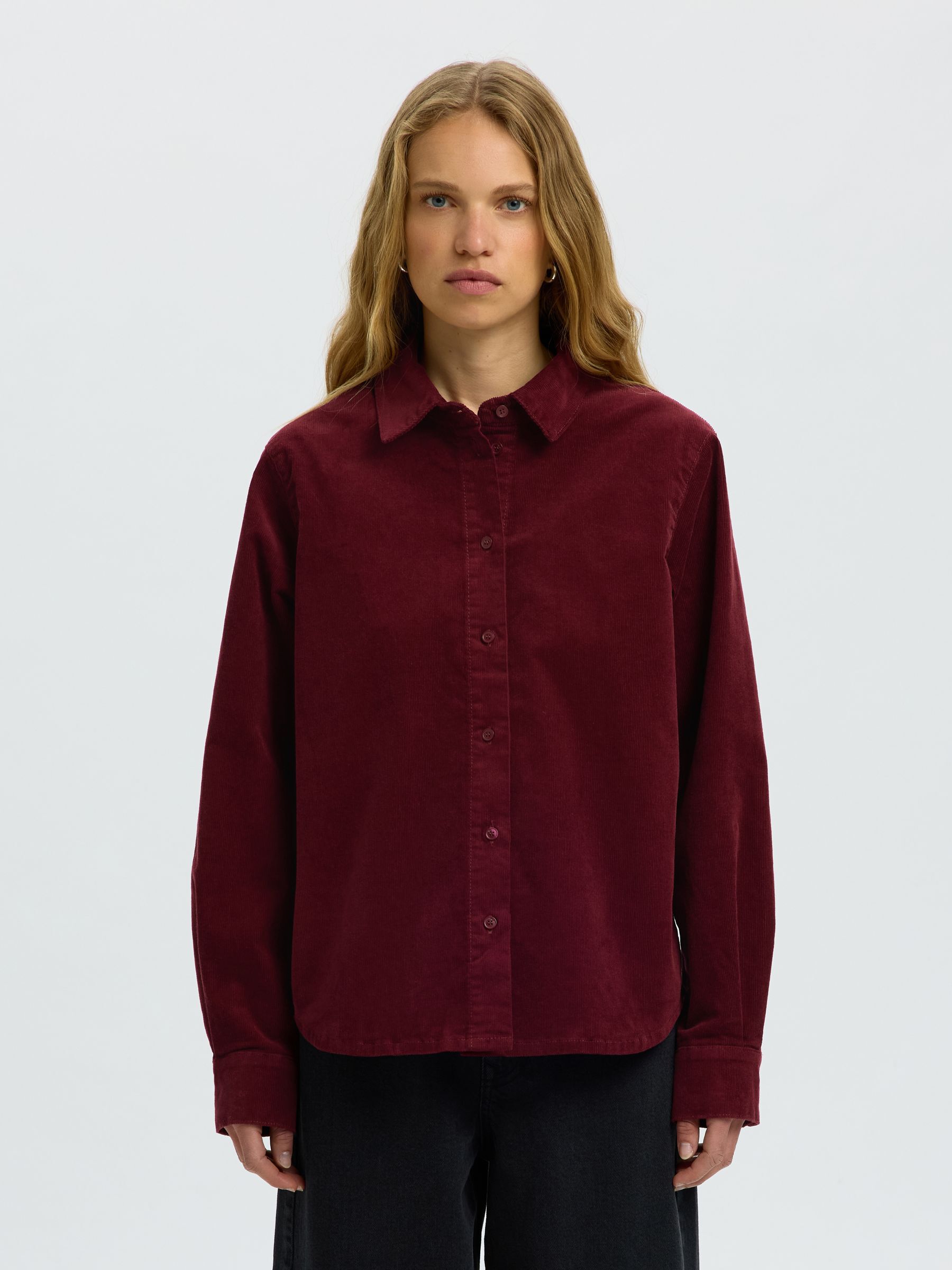 REGULAR FIT CORDUROY SHIRT