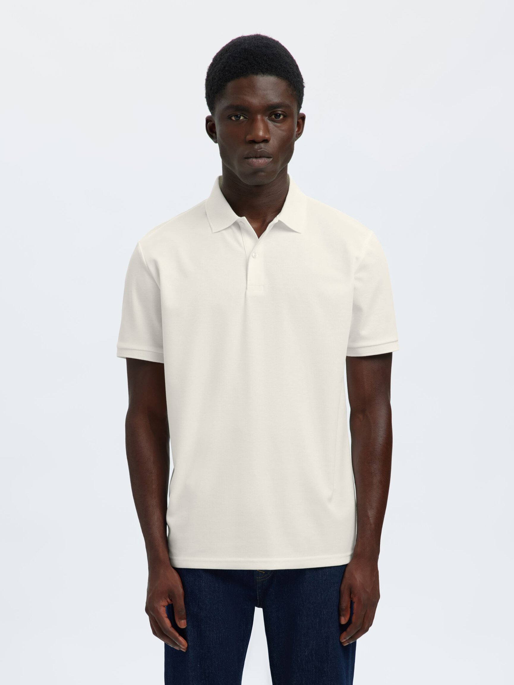 SHORT SLEEVED POLO SHIRT