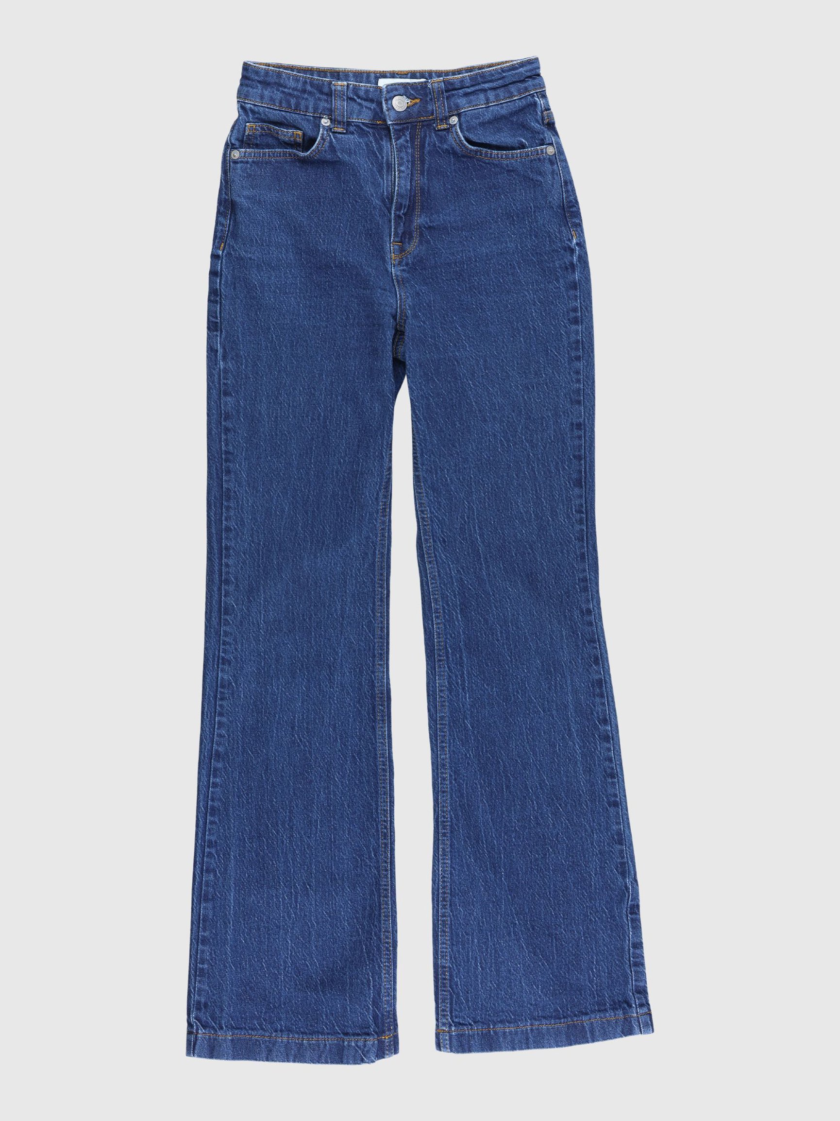 HØJTALJET BOOTCUT JEANS
