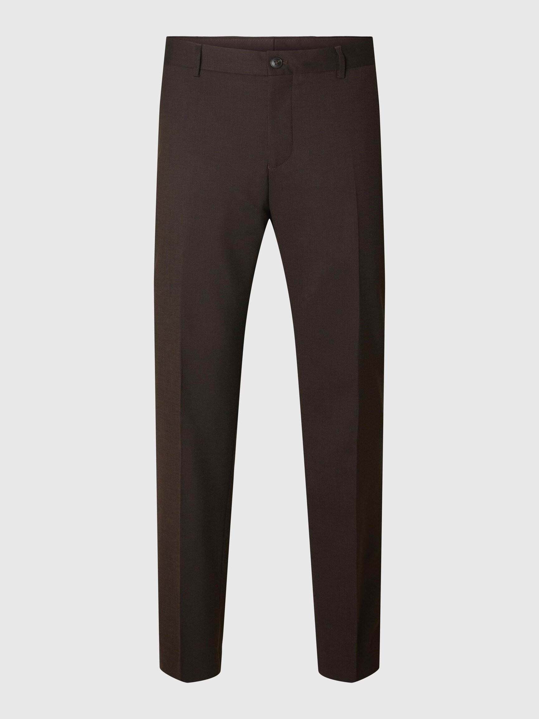 WOVEN WOOL BLEND TROUSERS