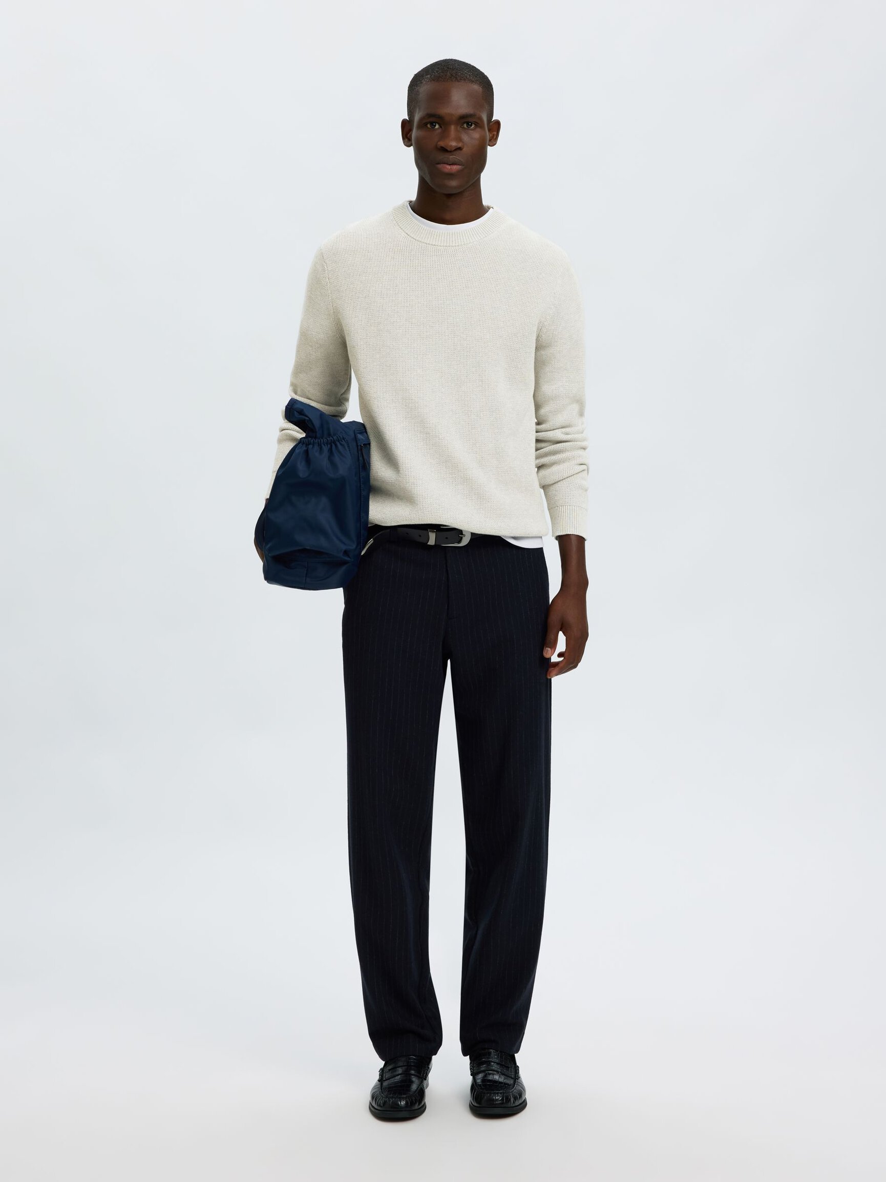 RUND HALS PULLOVER