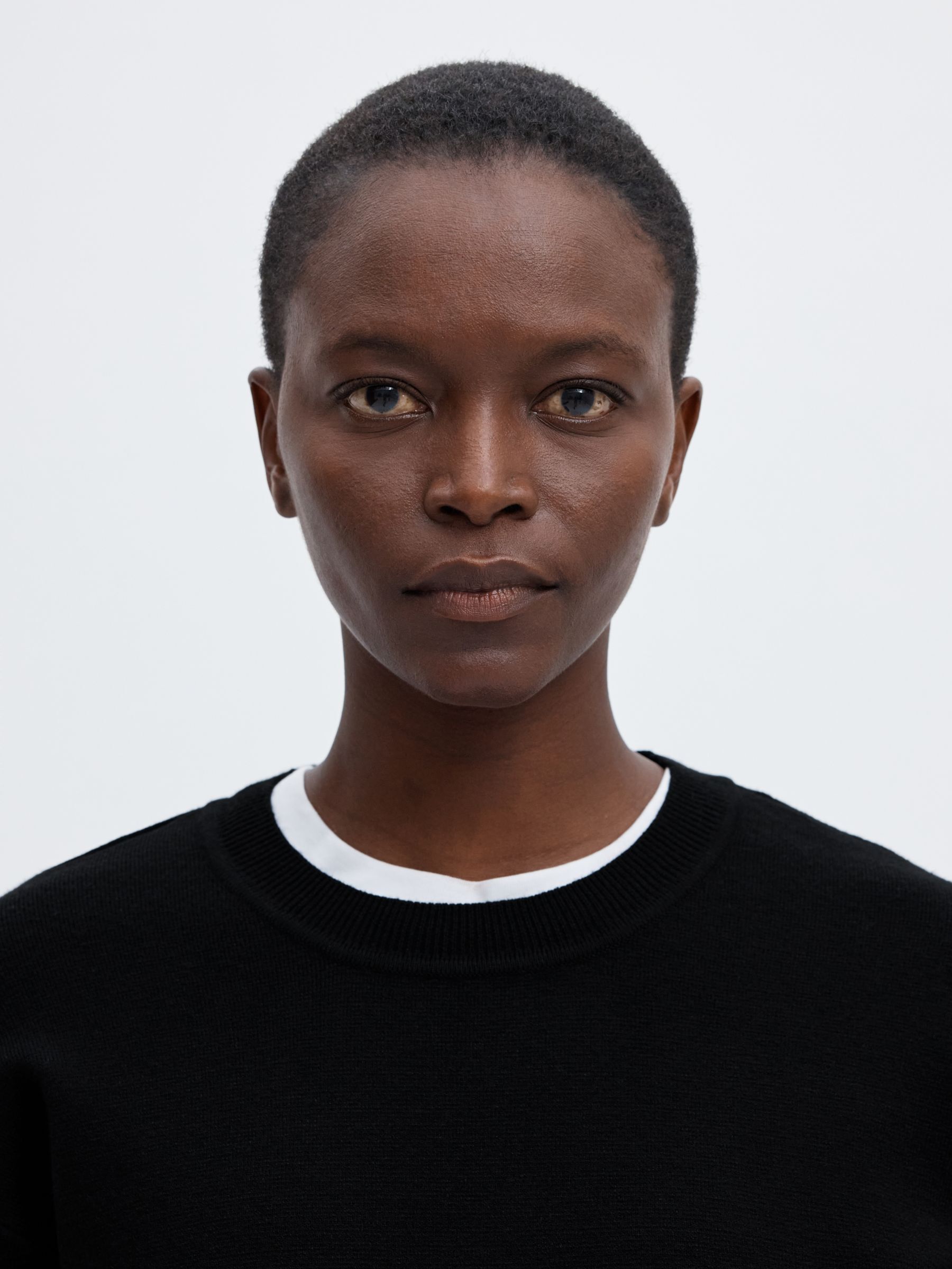 VISCOSE BLEND KNITTED JUMPER