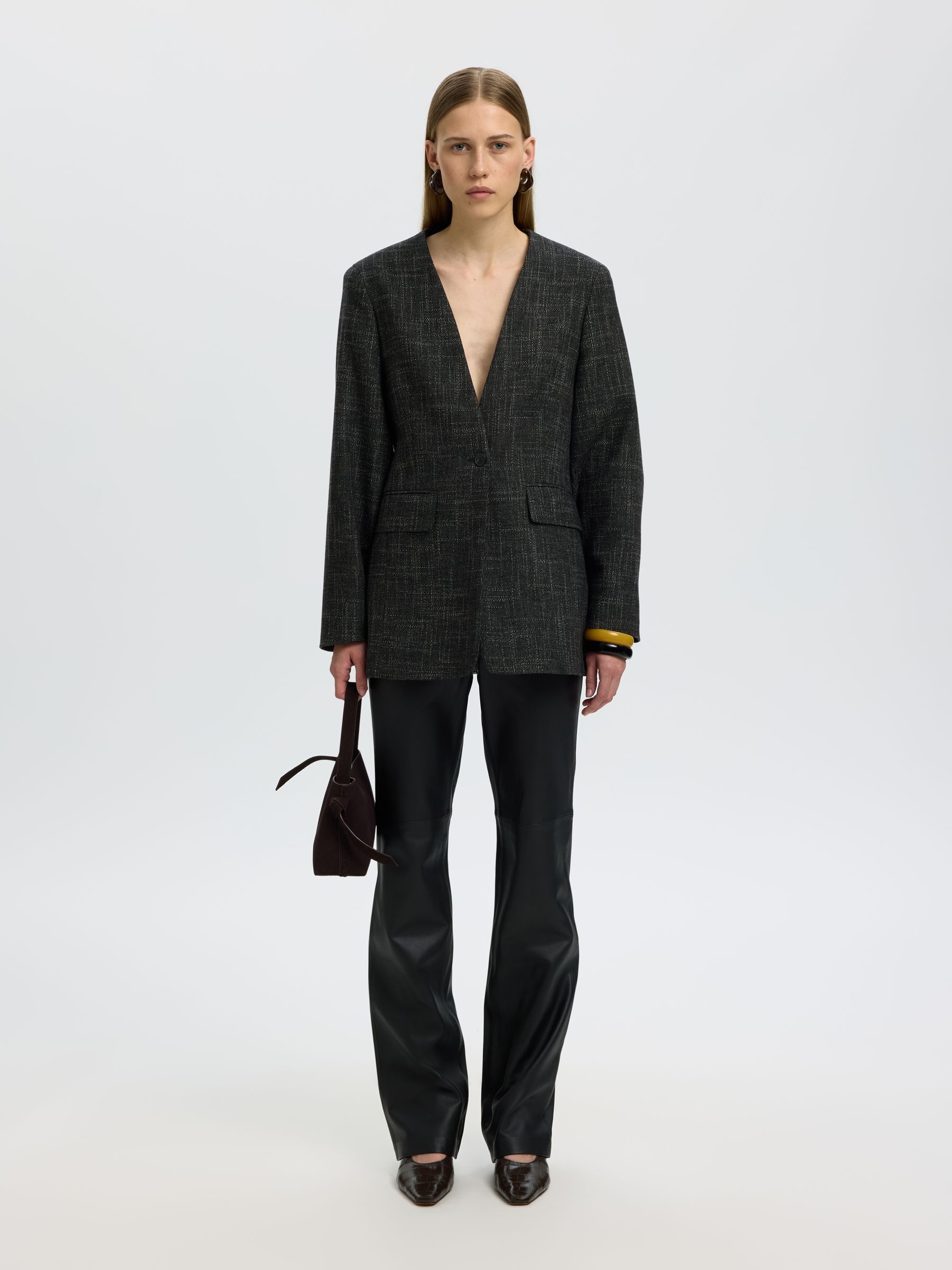 WOOL BLEND BLAZER