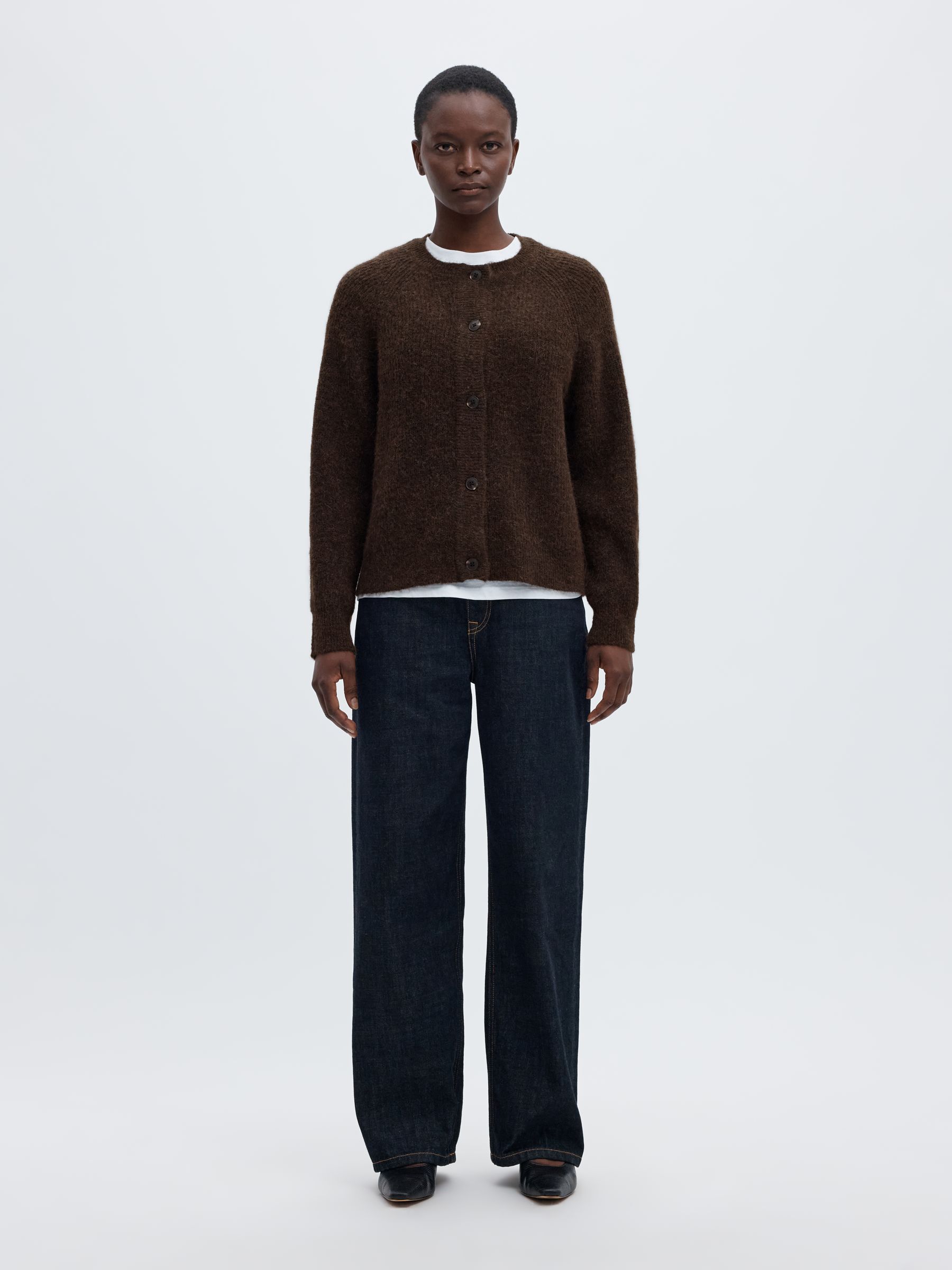 WOOL BLEND CARDIGAN