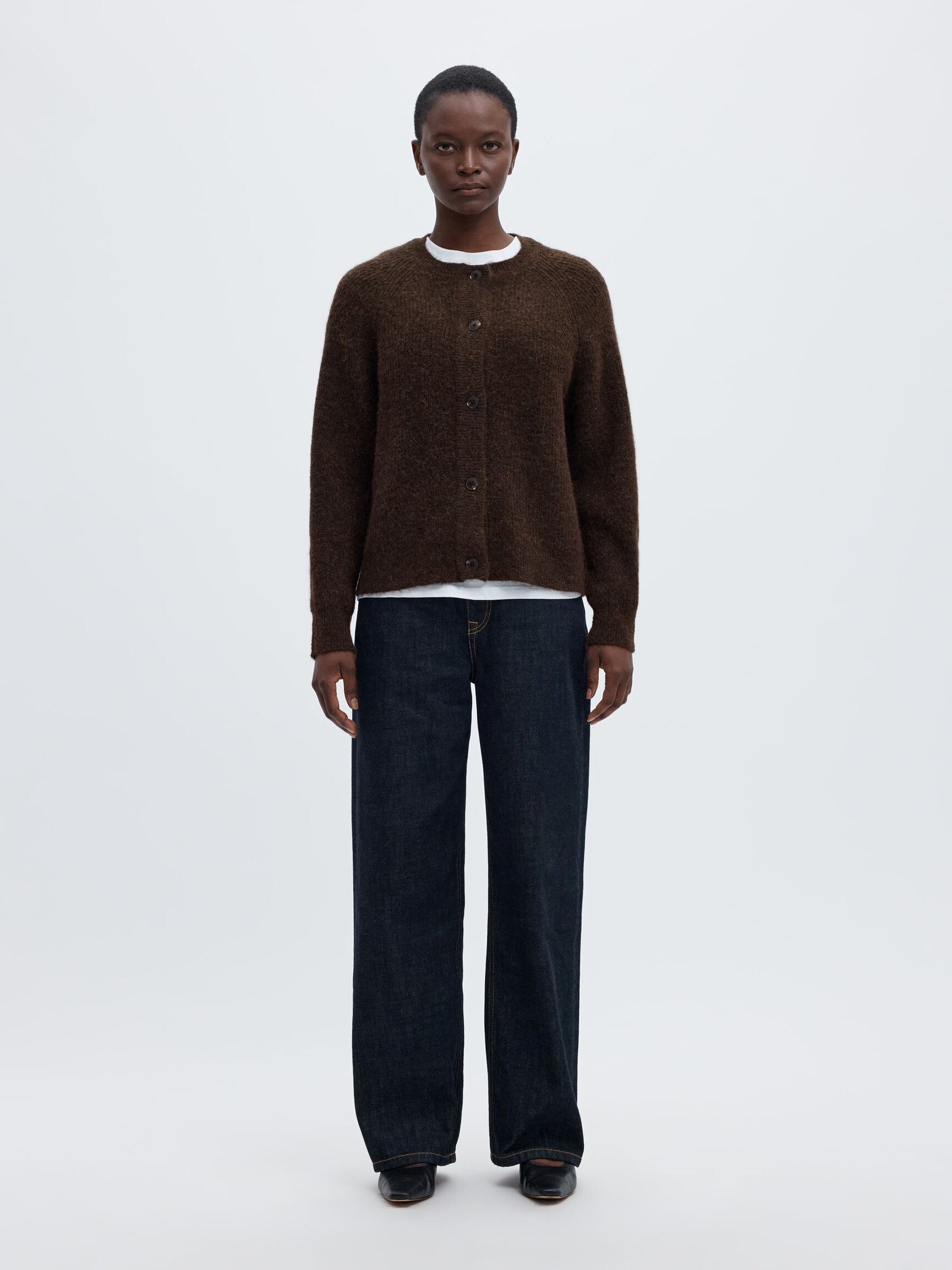 WOOL BLEND CARDIGAN