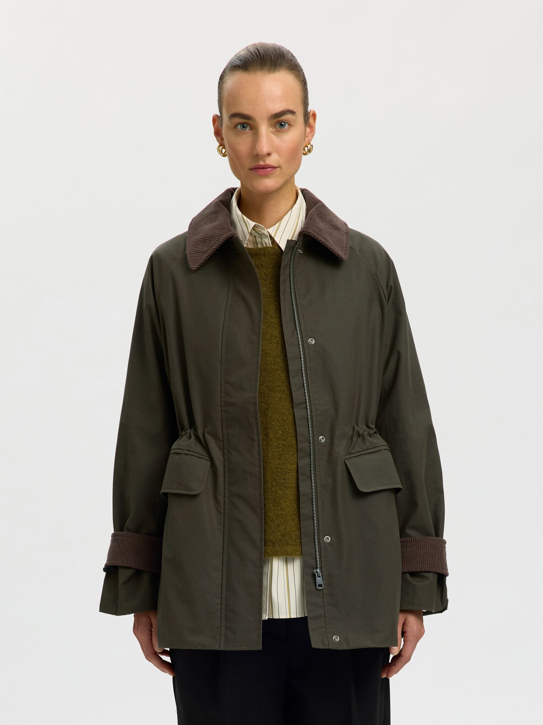 WAXED COTTON JACKET