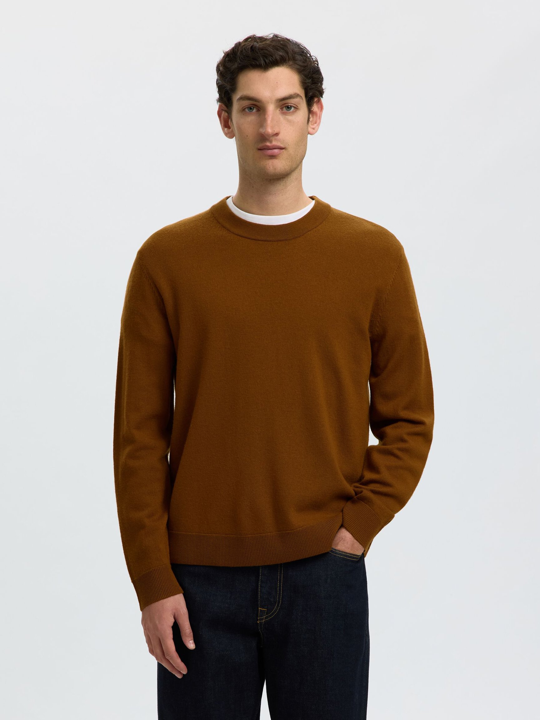 100% MERINO WOOL PULLOVER