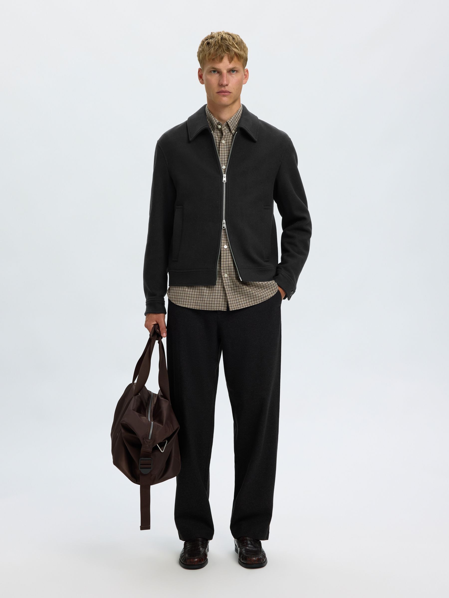 WOOL BLEND JACKET