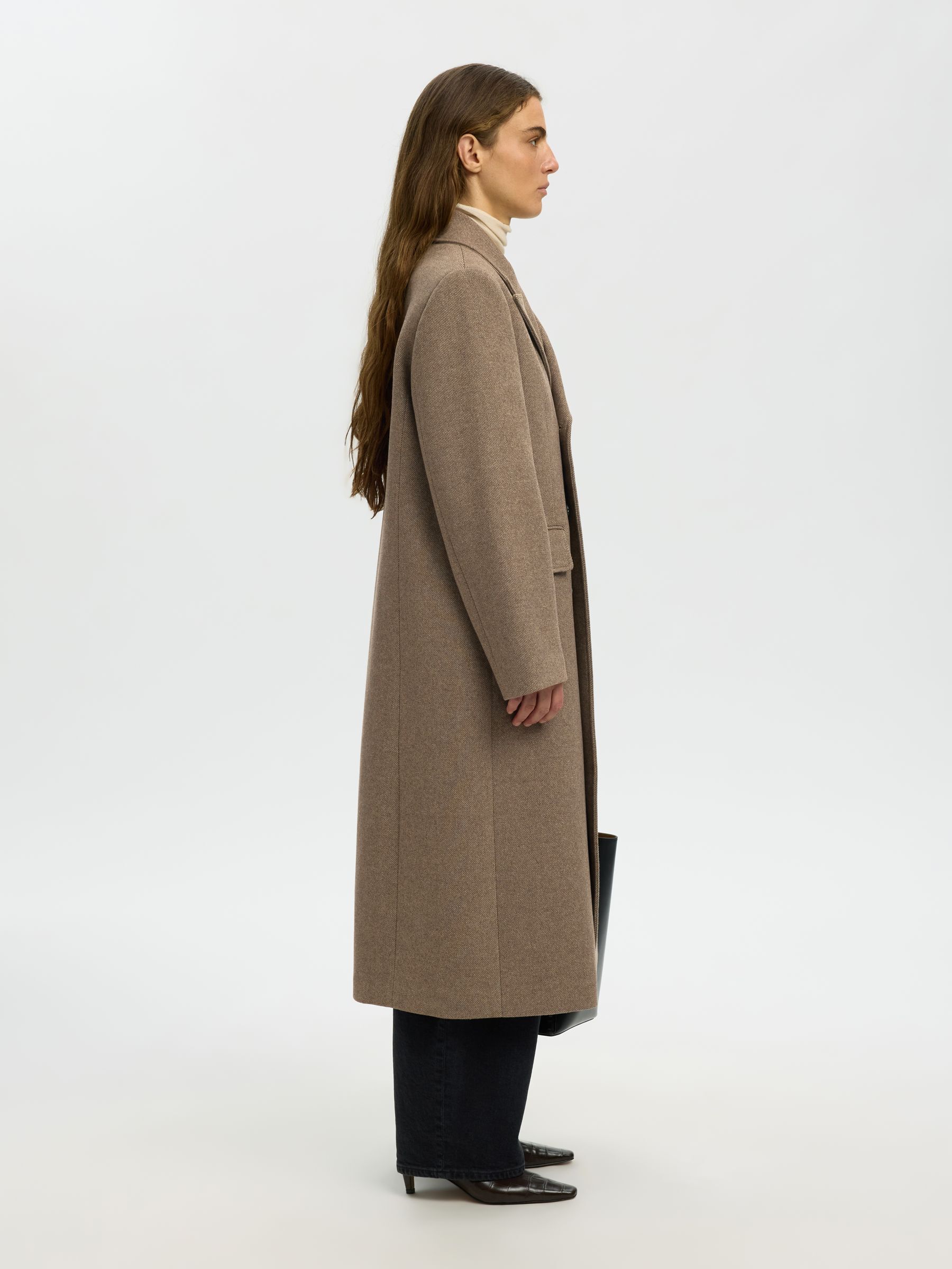WOOL BLEND COAT
