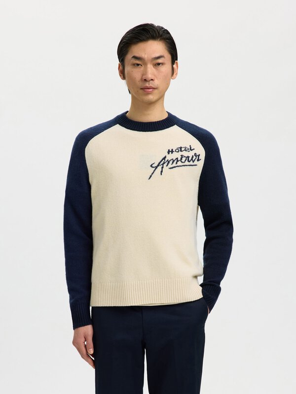 Relaxed Fit Knitted Jumper
