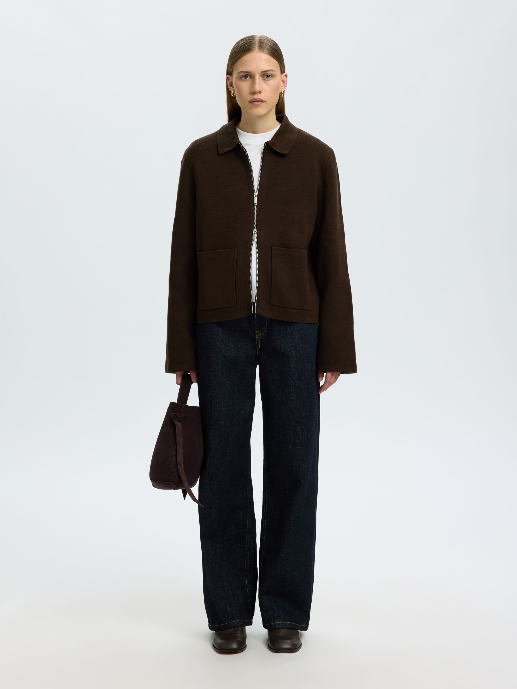 COTTON BLEND CARDIGAN