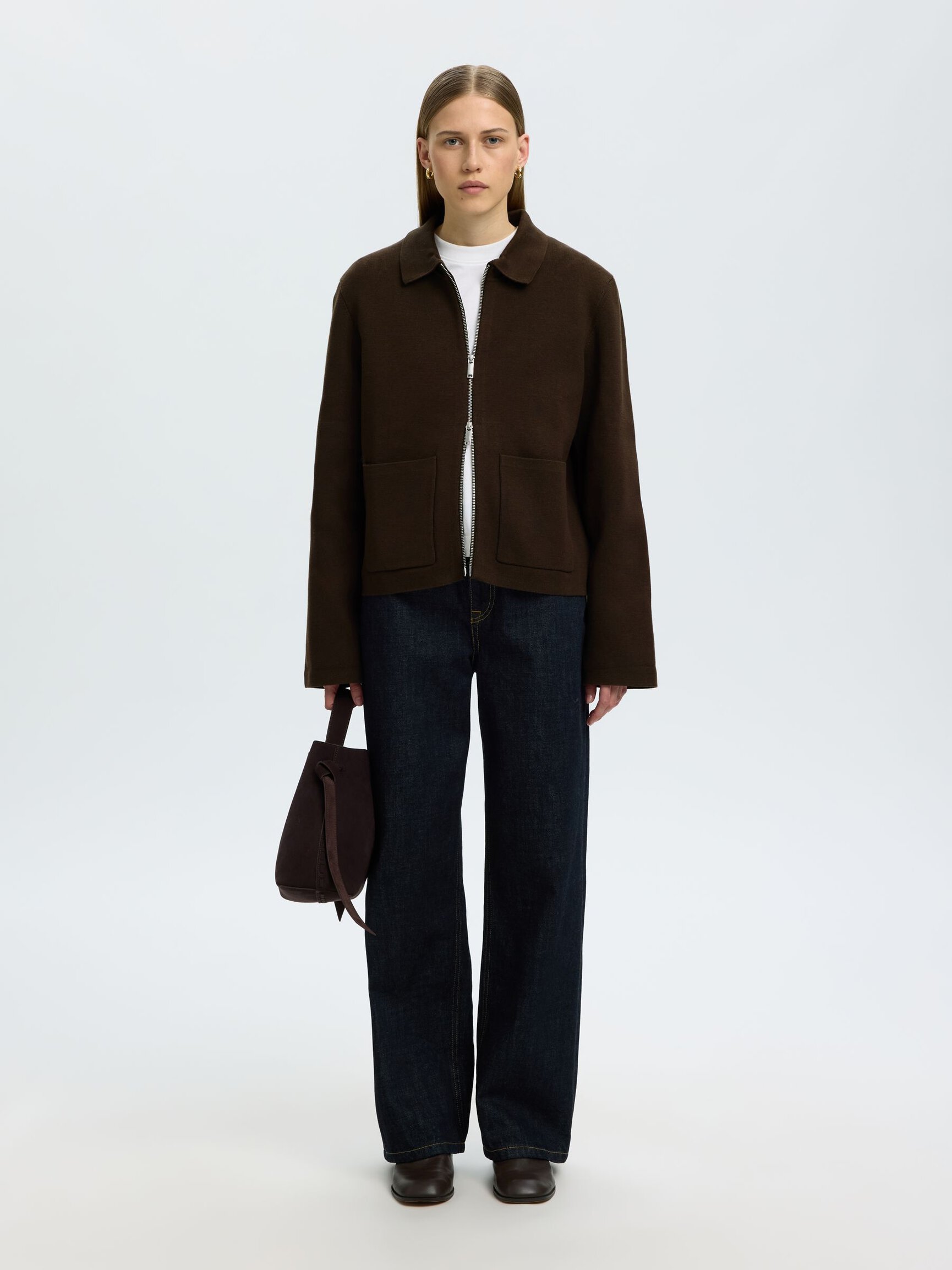 COTTON BLEND CARDIGAN