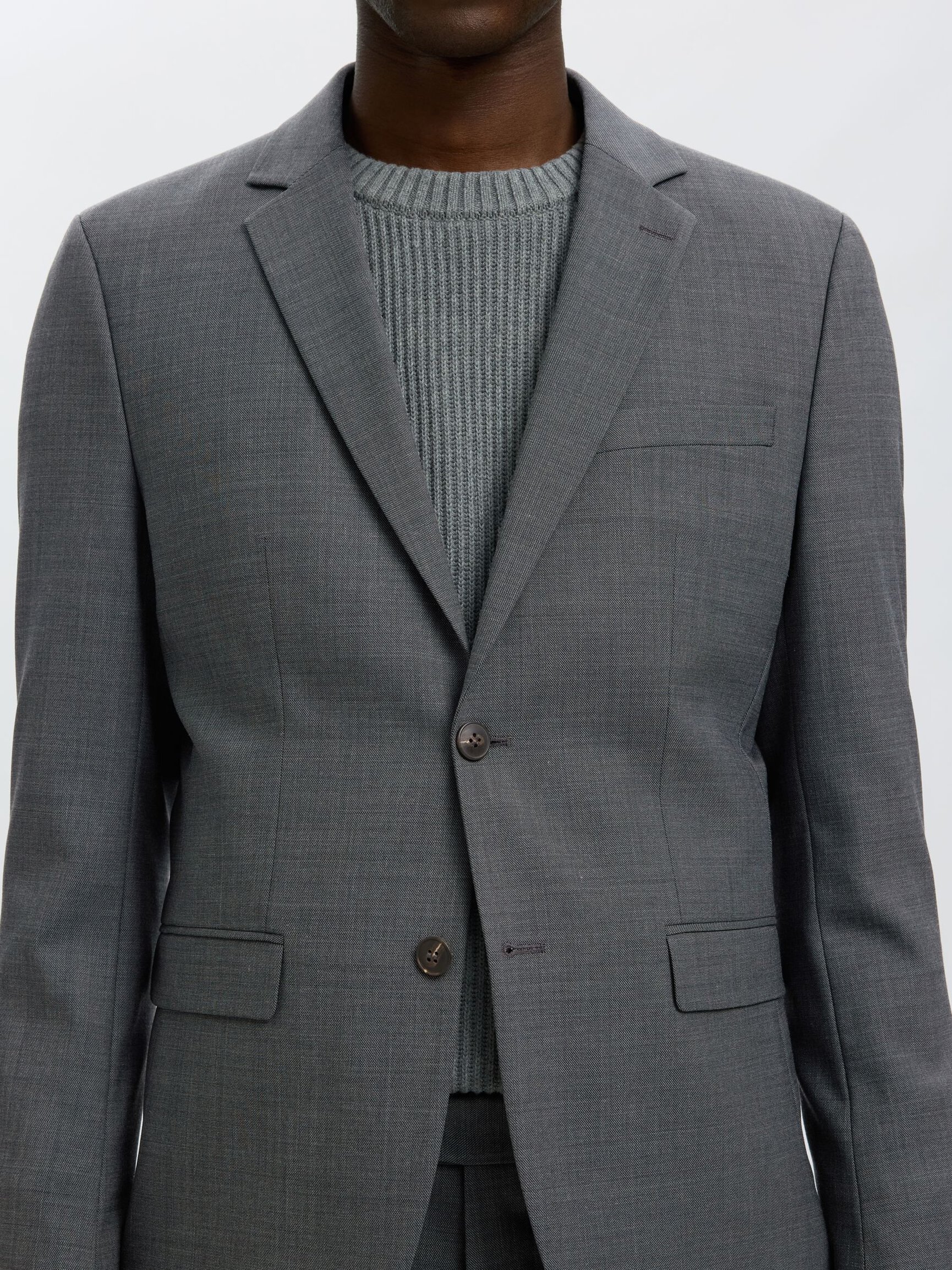 WOOL BLEND BLAZER