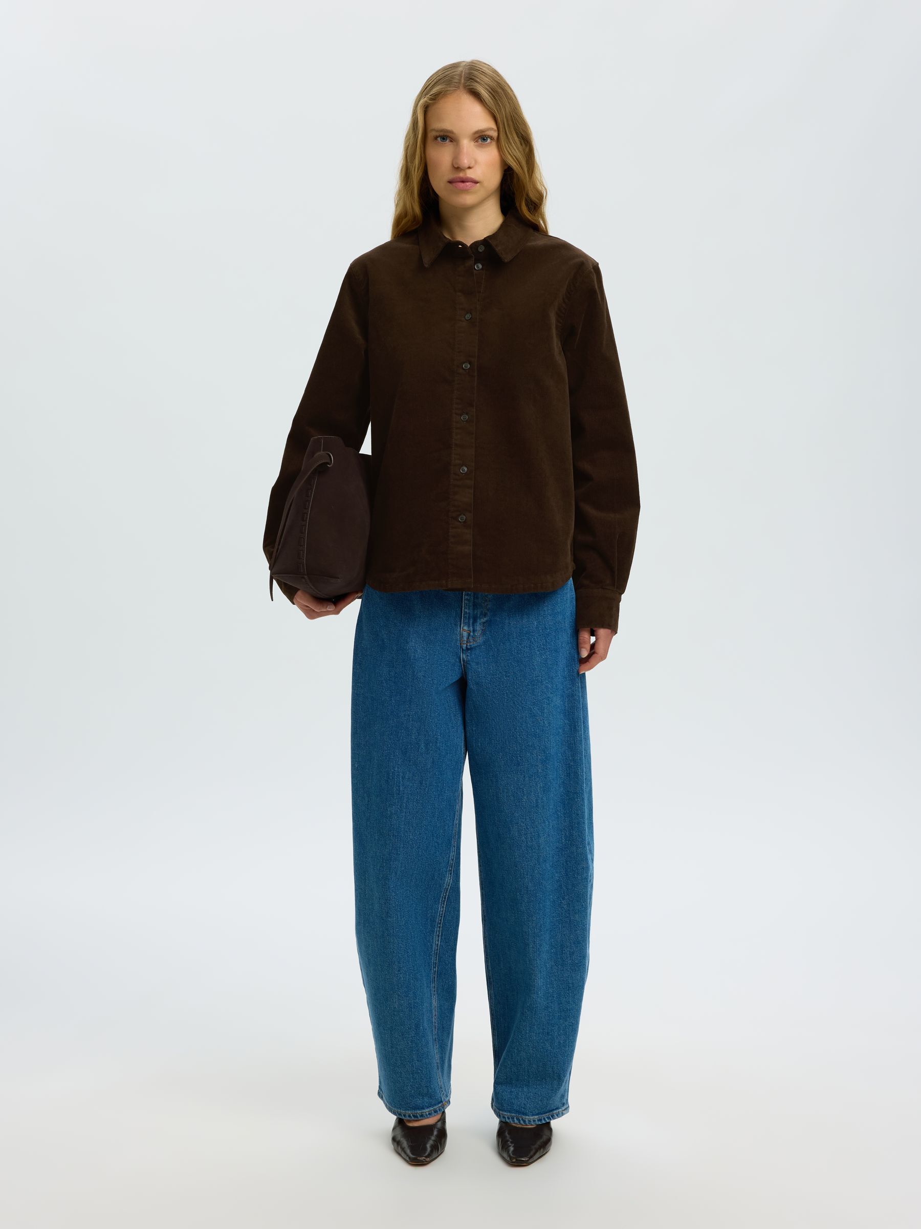 REGULAR FIT CORDUROY SHIRT