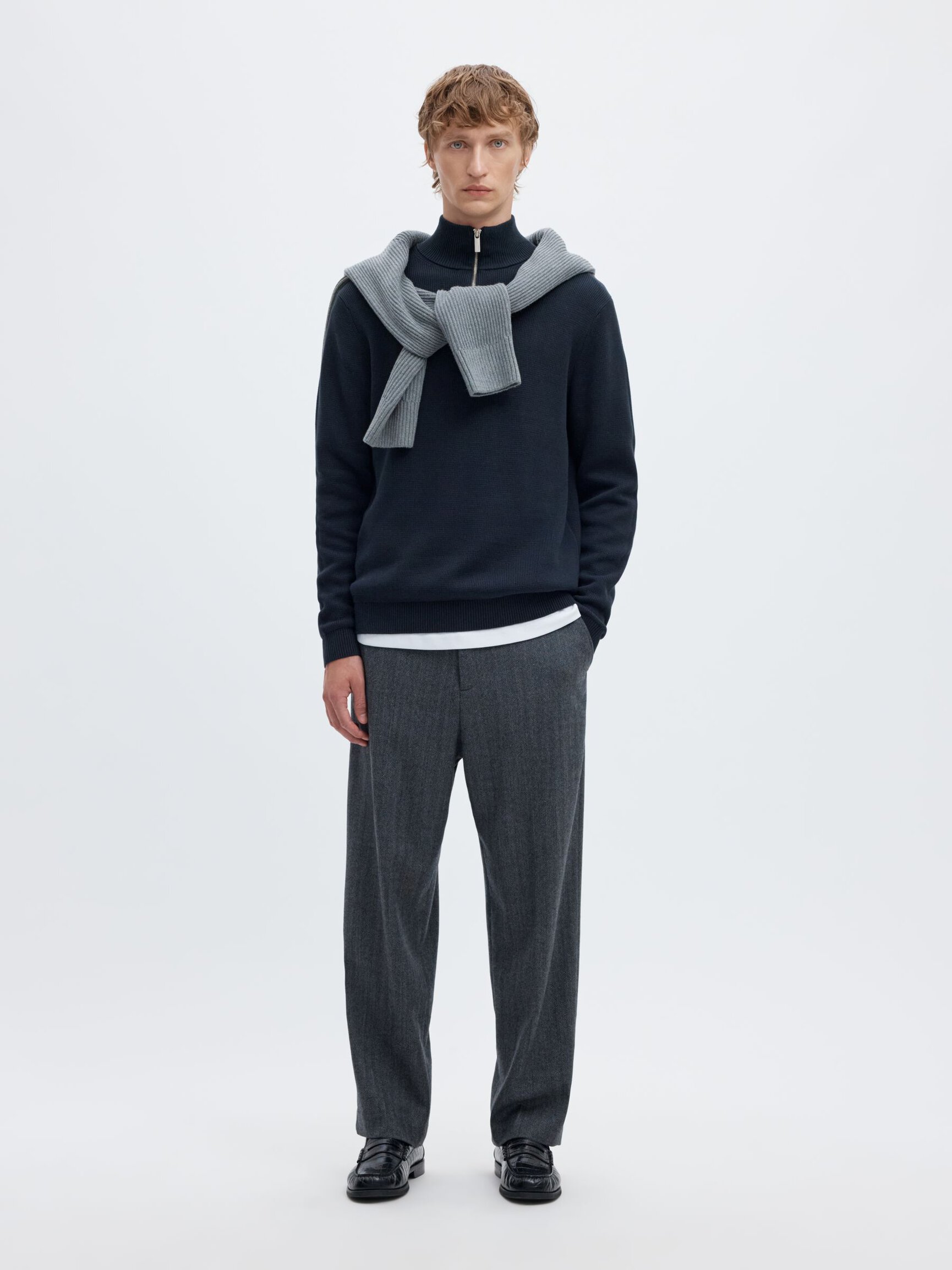 HALF-ZIP JUMPER