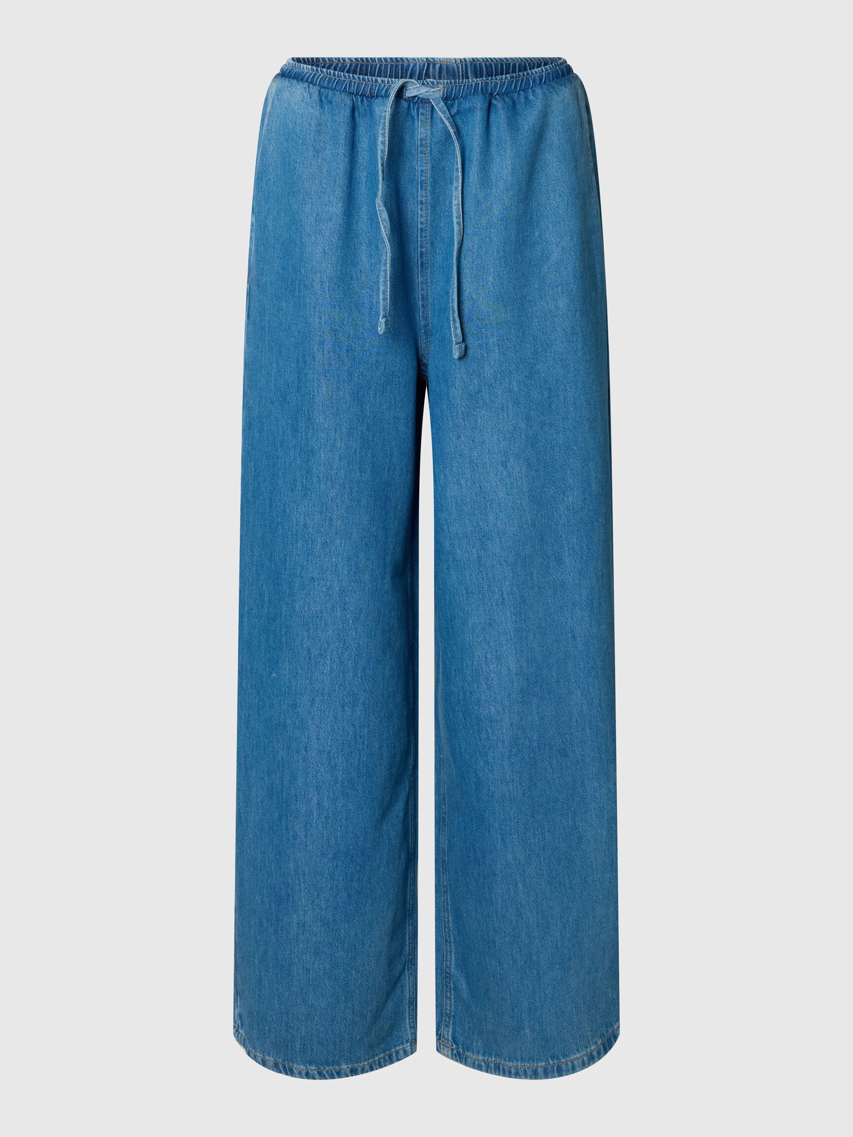 SPODNIE Z SZEROKIMI NOGAWKAMI