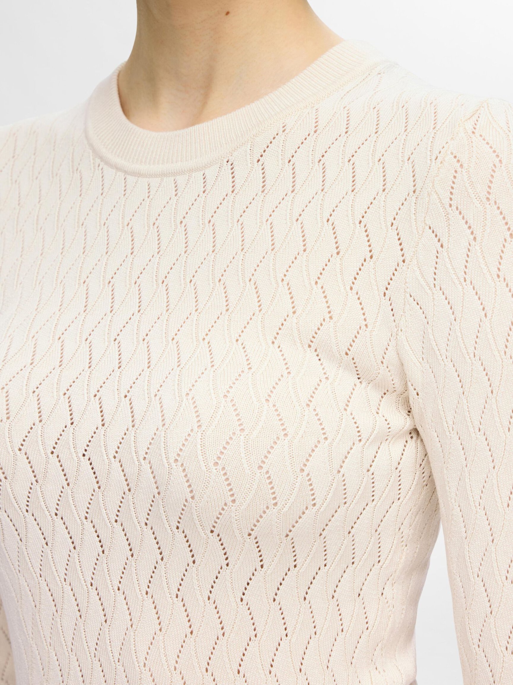 VISCOSE BLEND KNITTED TOP