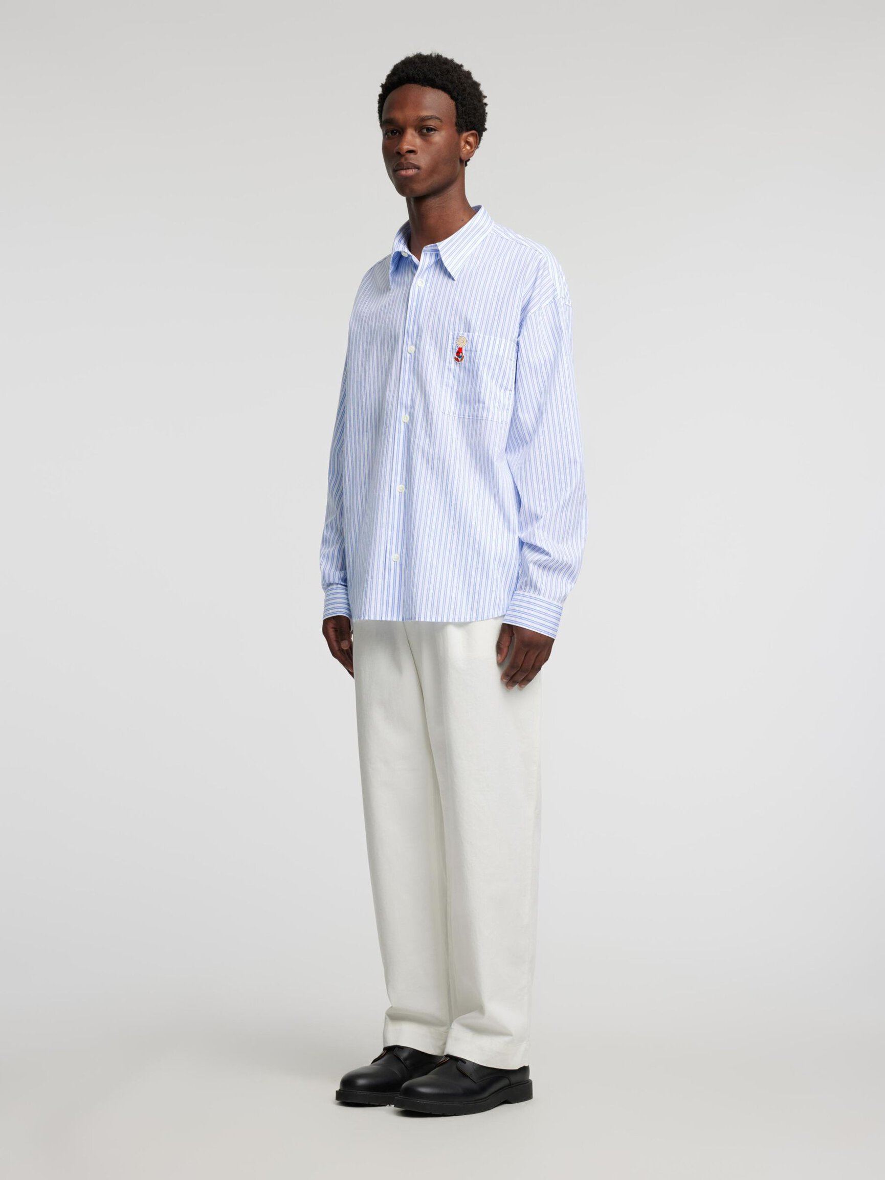 EMBROIDERED REGULAR FIT SHIRT