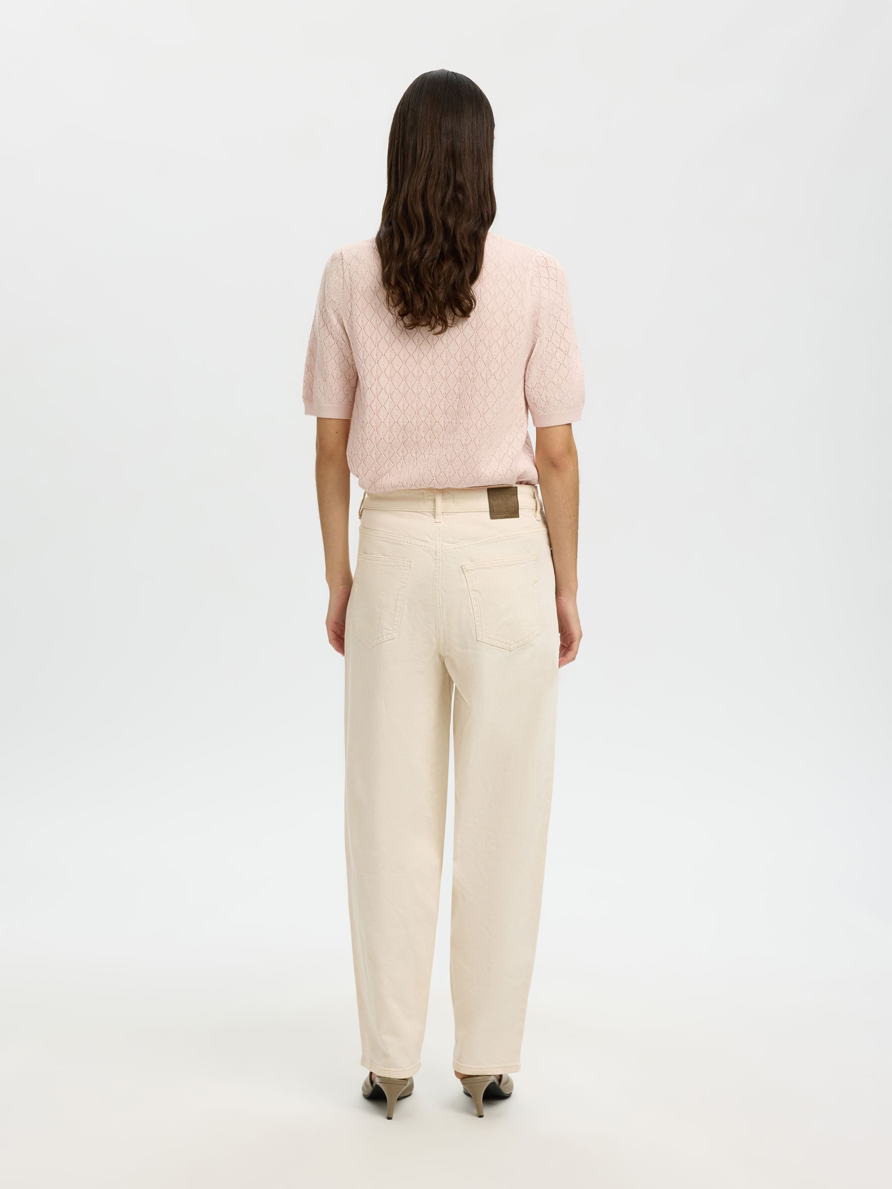 VISCOSE BLEND KNITTED TOP