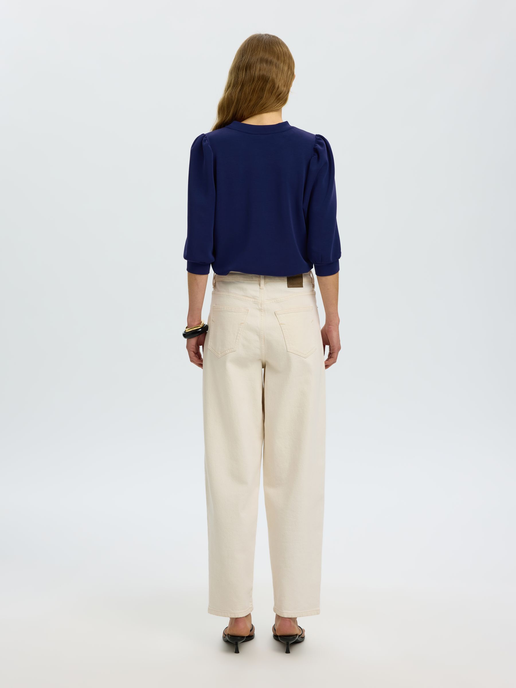 PUFF SLEEVE SWEATSHIRT