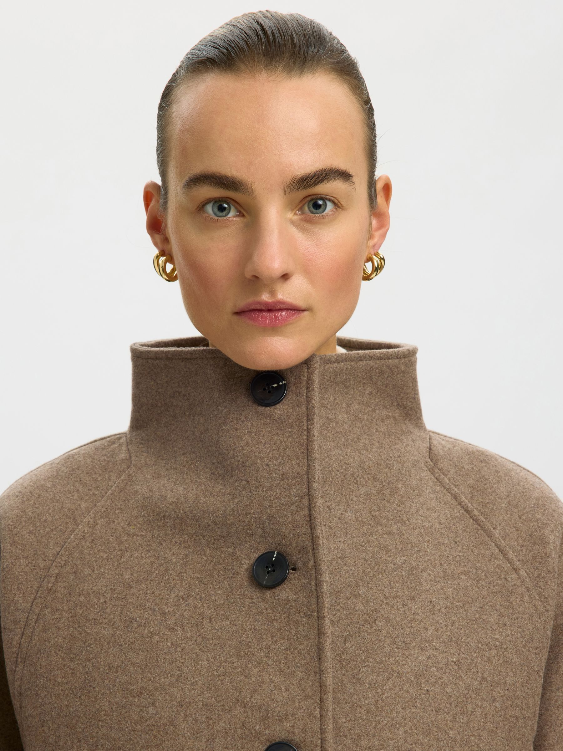 WOOL BLEND COAT