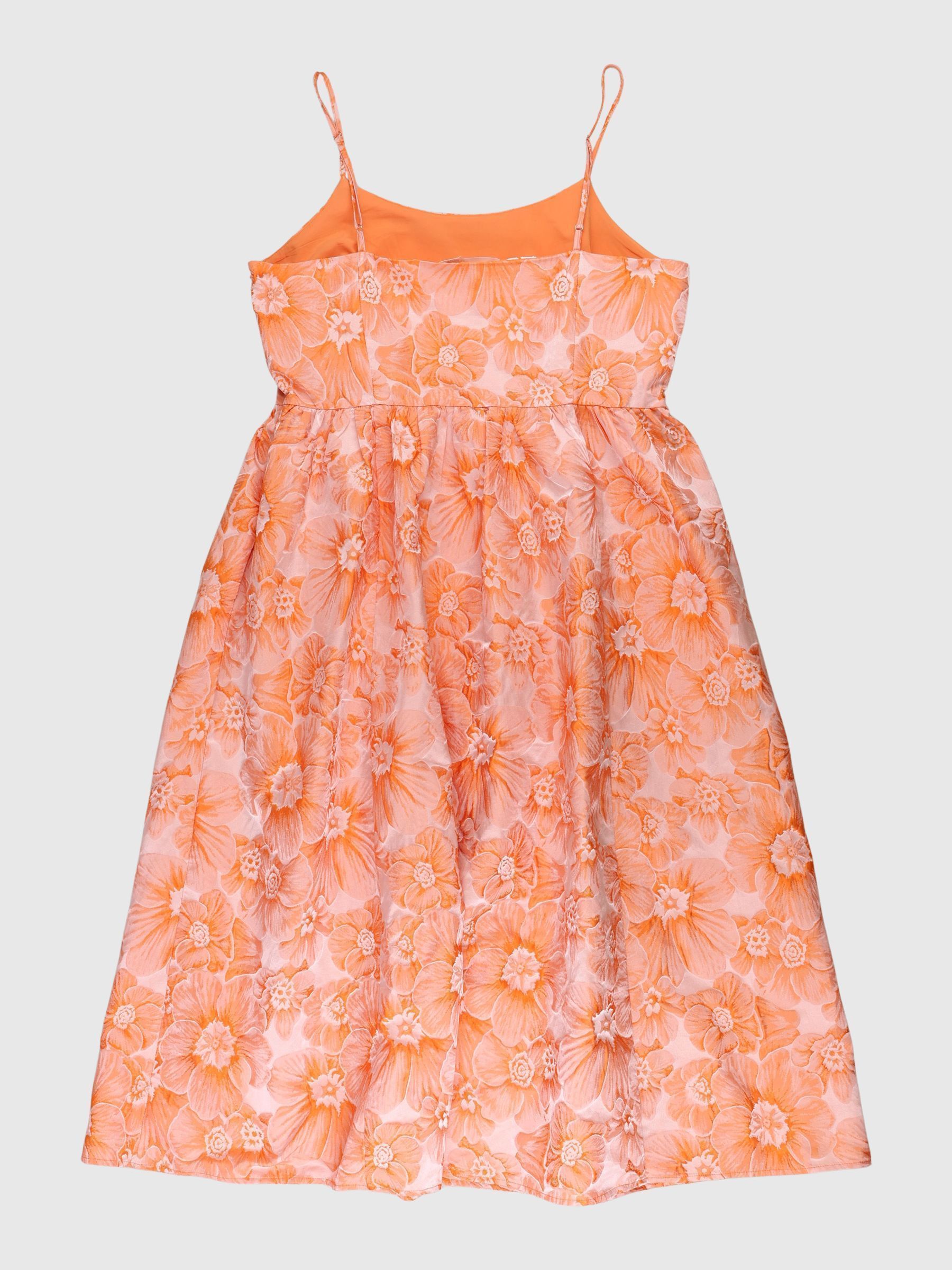 BLOMSTRET MIDIKJOLE