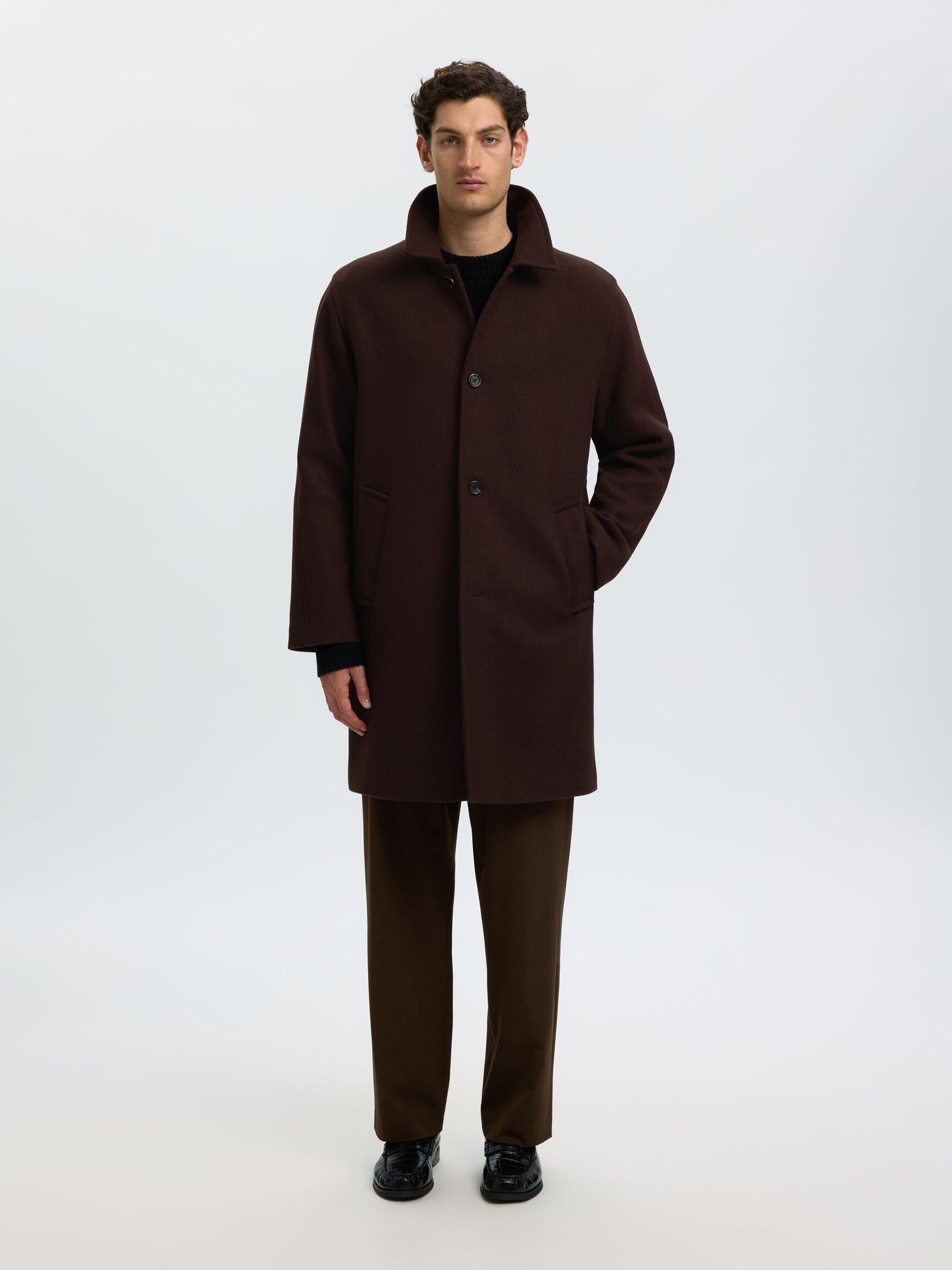 WOOL BLEND COAT