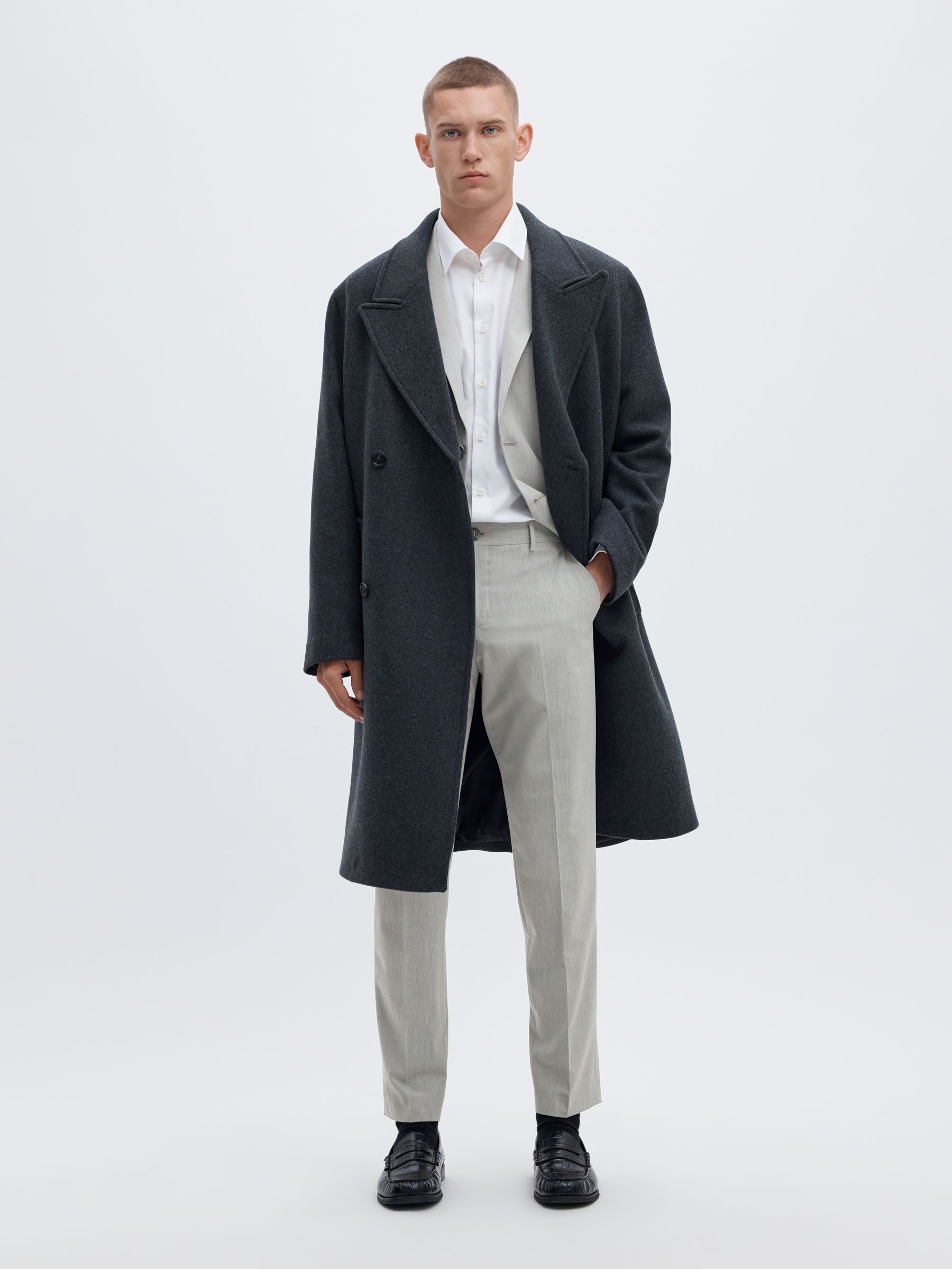 VISCOSE BLEND SLIM FIT BLAZER