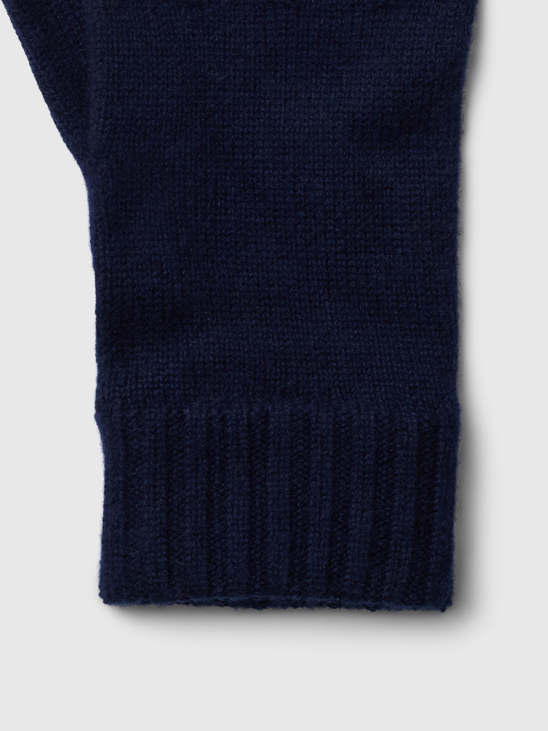 WOOL BLEND GLOVES