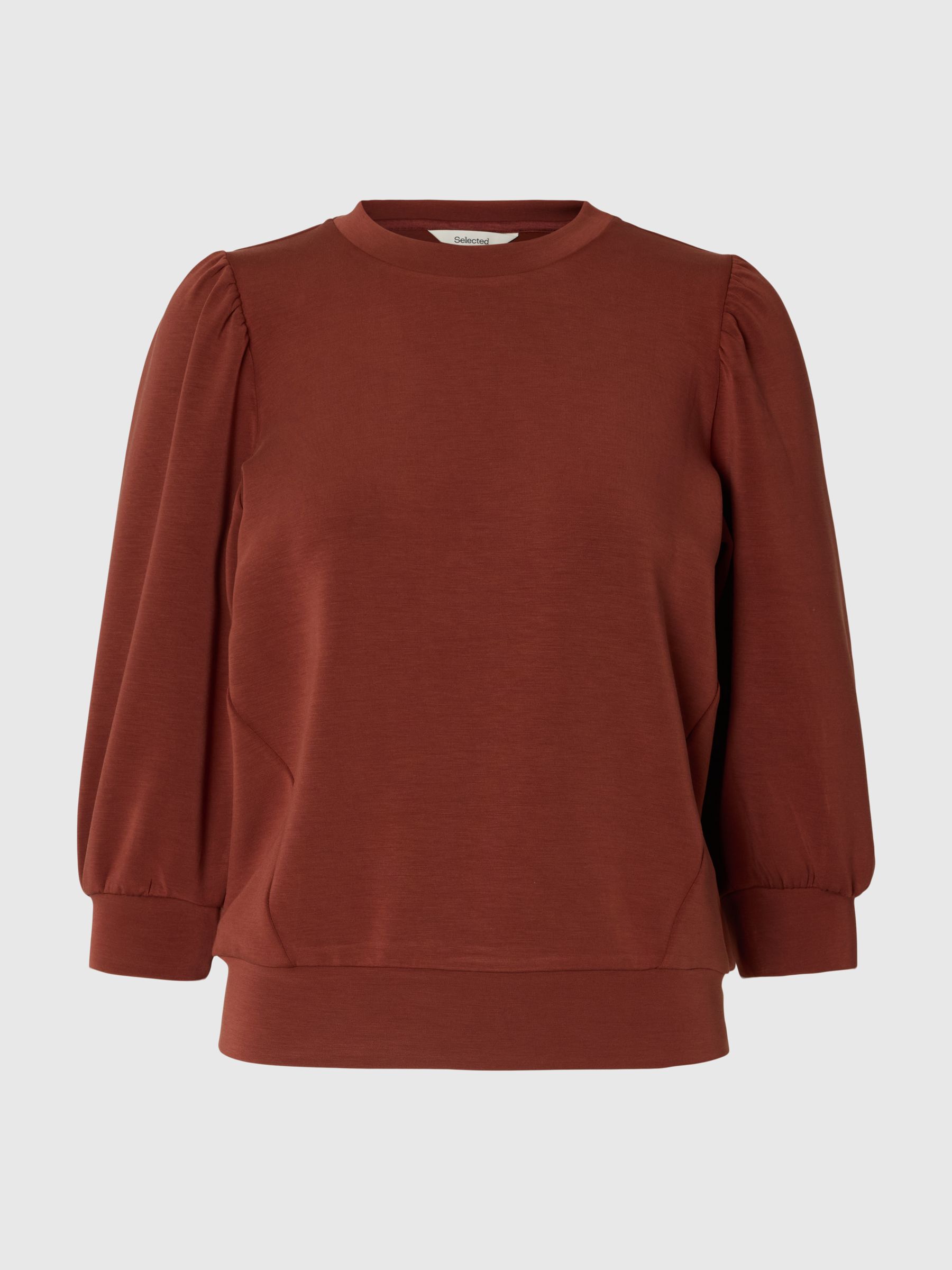 PUFF SLEEVE SWEATSHIRT