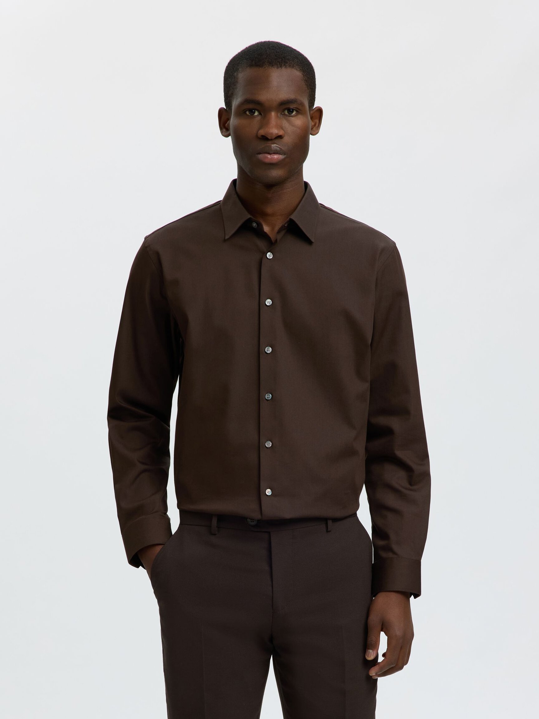 SLIM FIT STRETCH SHIRT