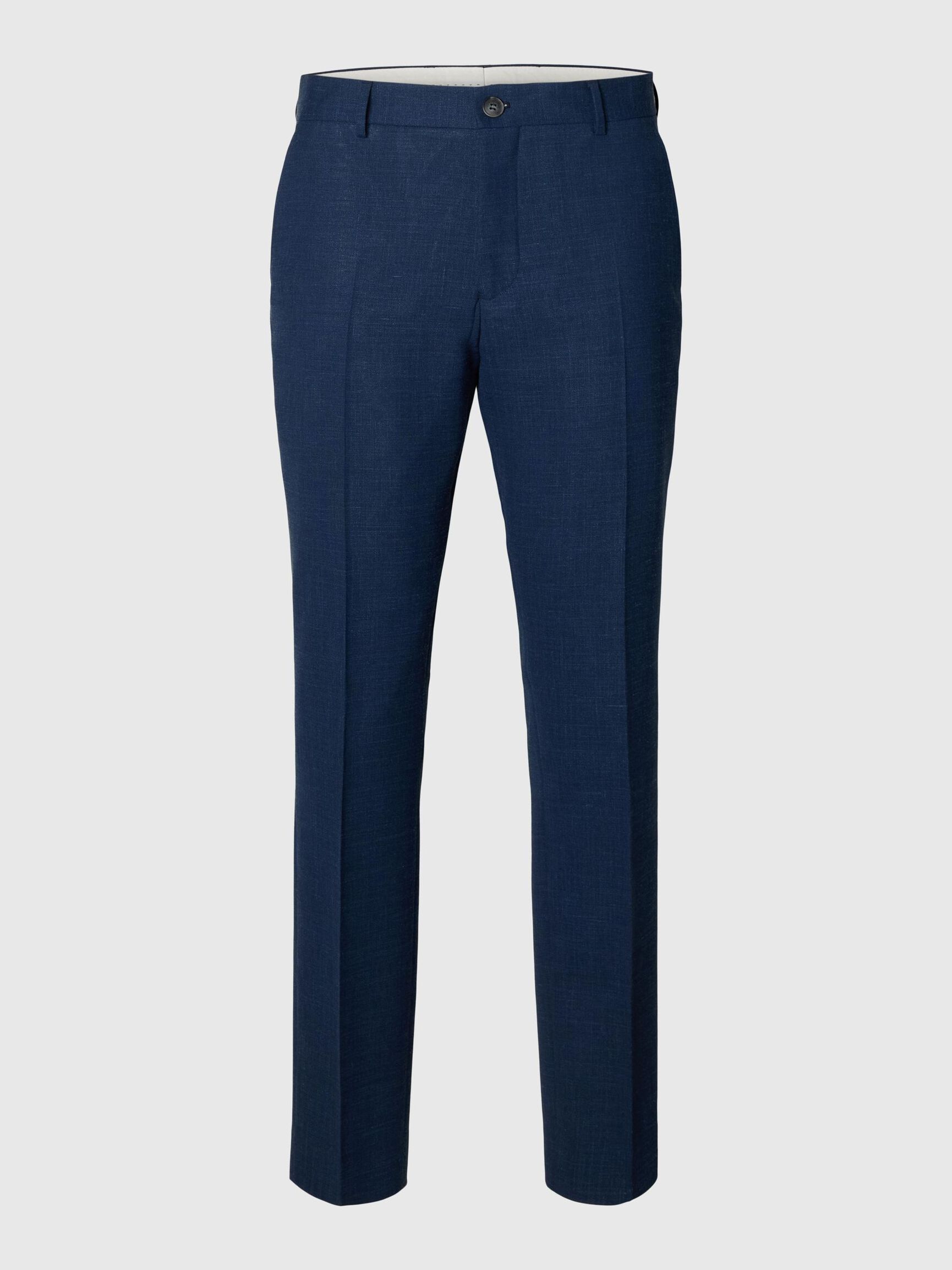 SLIM FIT PANTALON, Dark Navy, highres