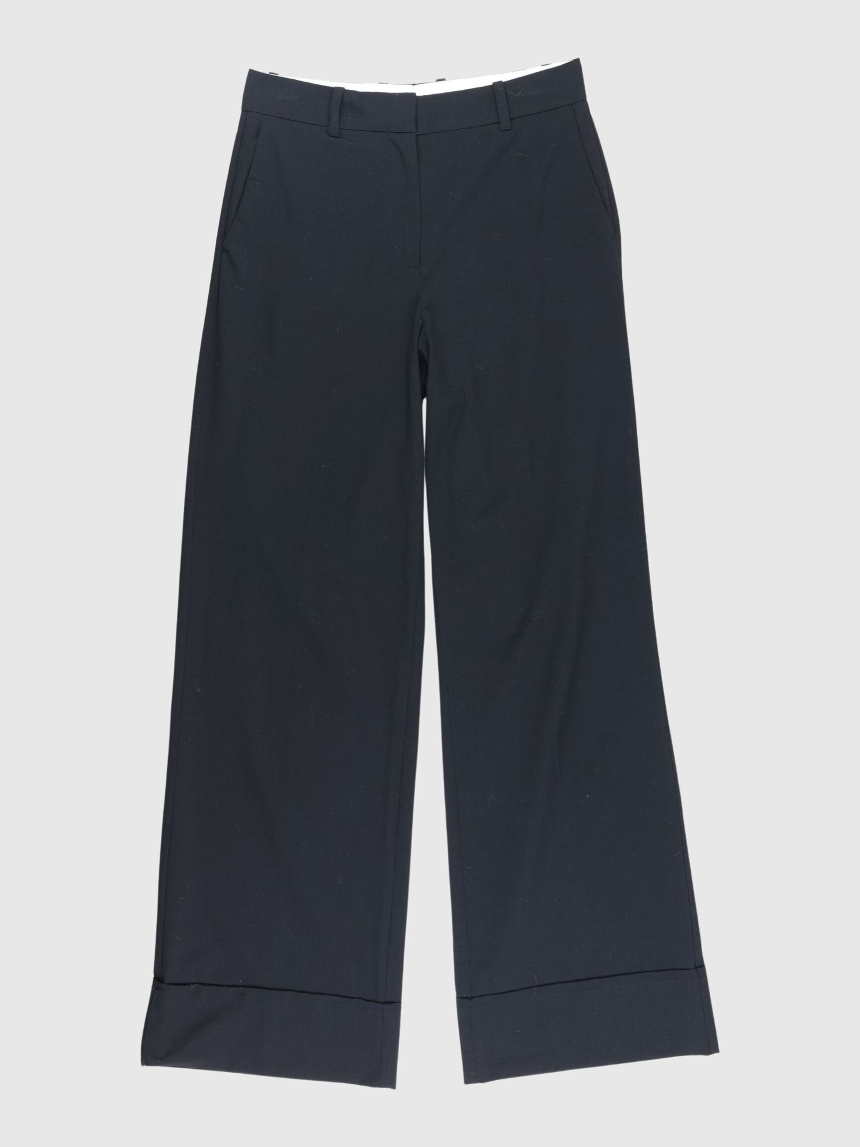 WIDE FIT SUIT TROUSERS