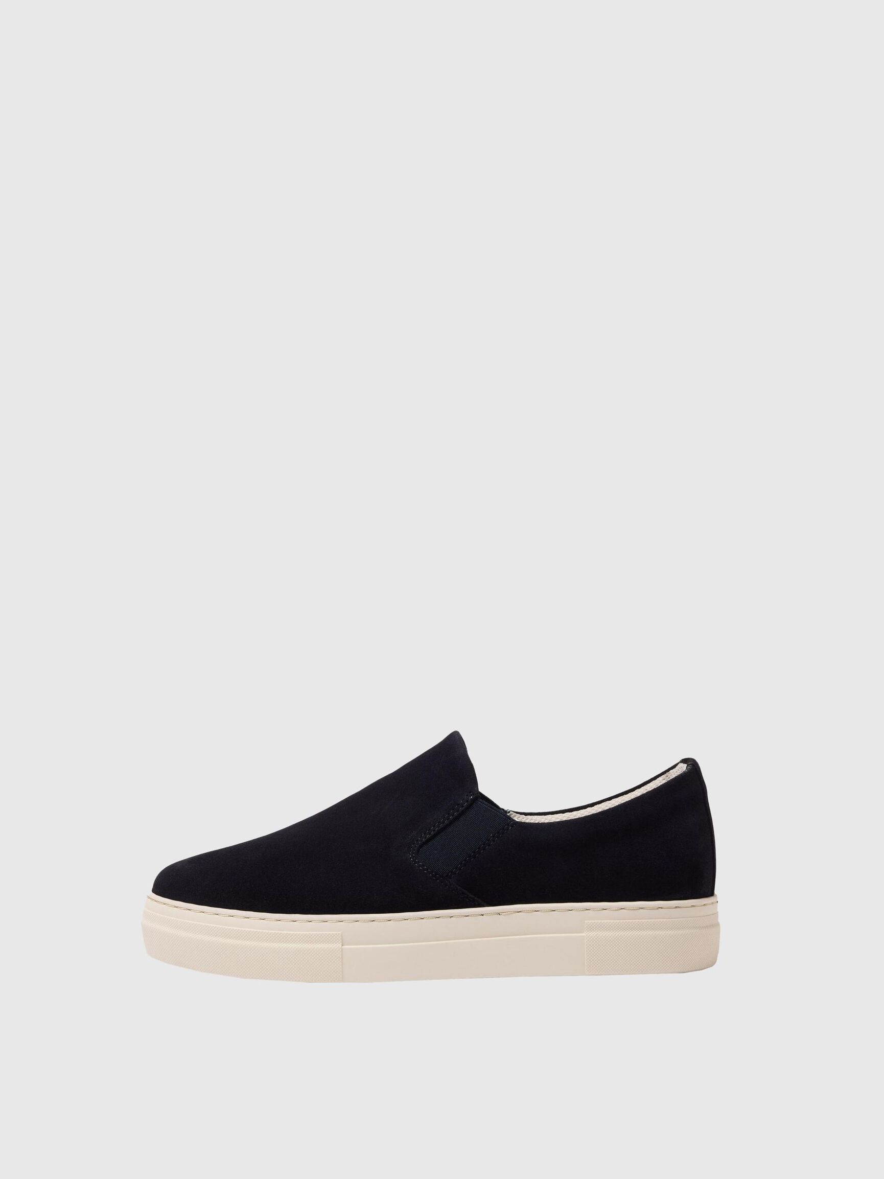 SUEDE TRAINERS, Dark Navy, highres