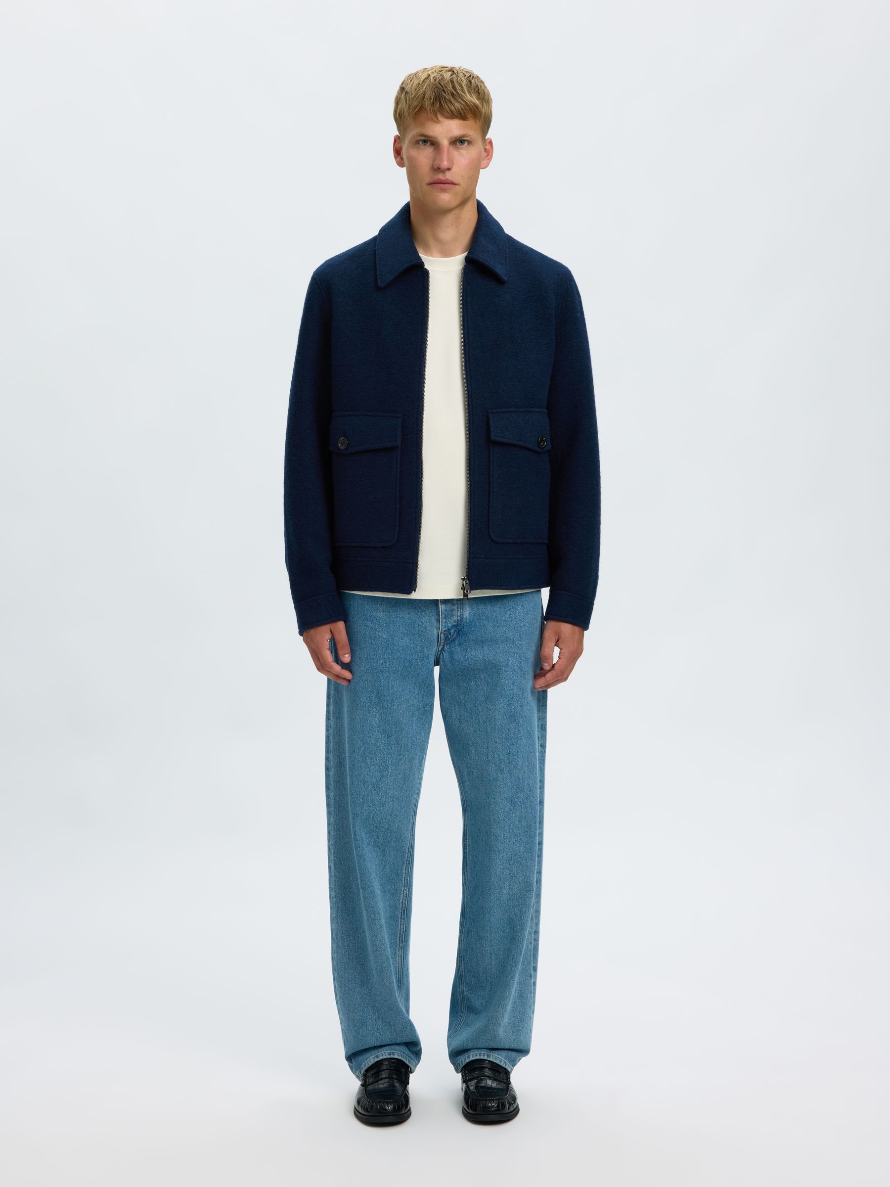 WOOL BLEND JACKET