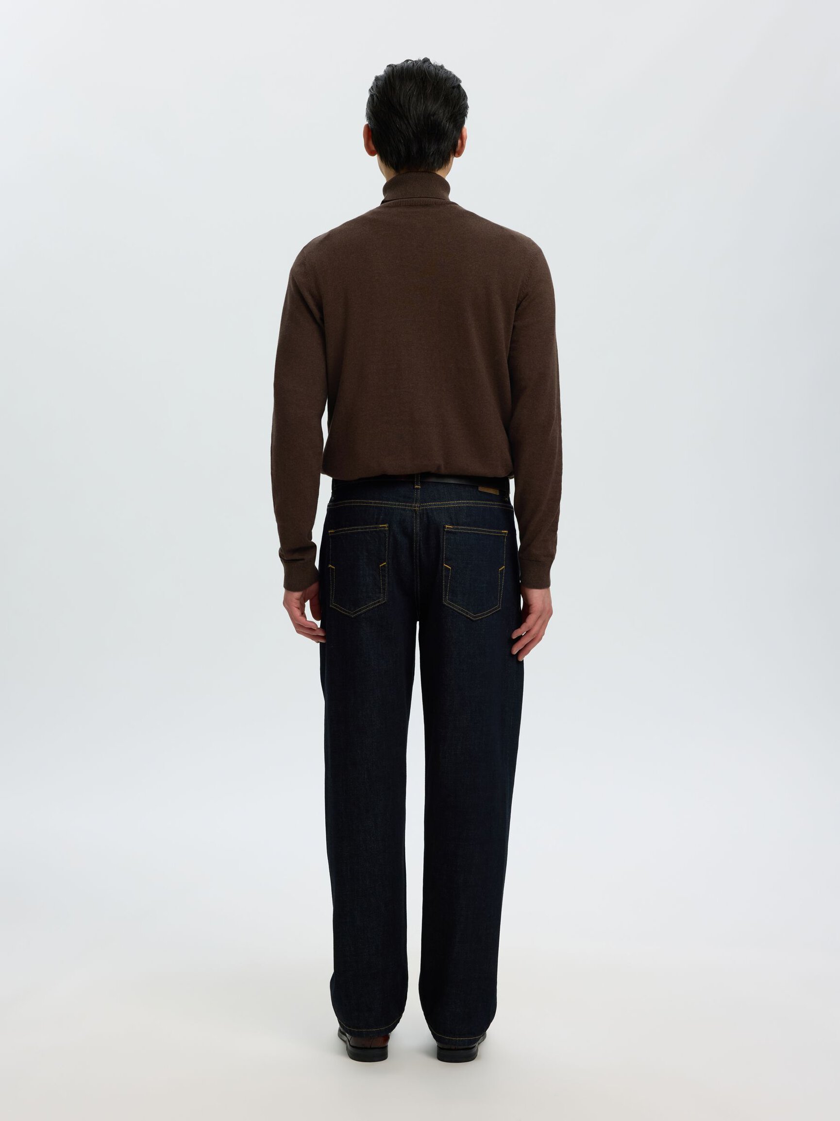 LANGÆRMET RULLEKRAVE PULLOVER