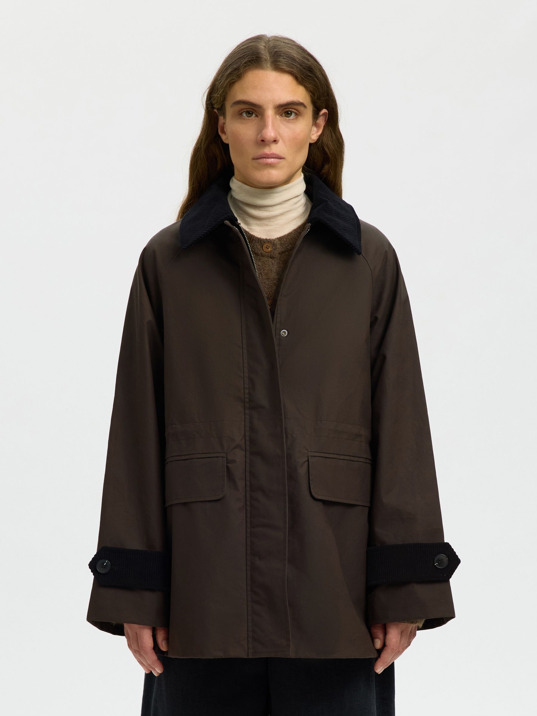 WAXED COTTON JACKET