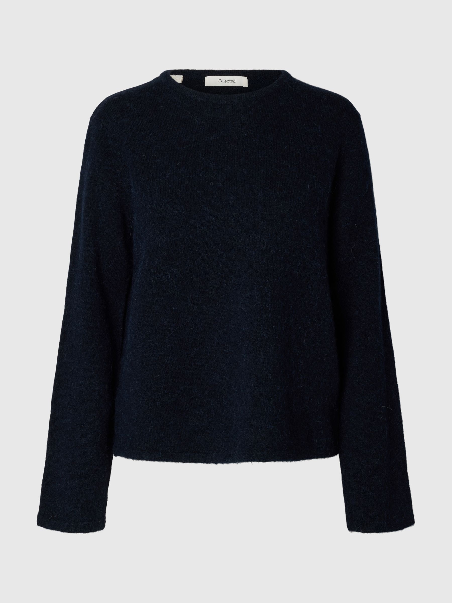 WOOL BLEND KNITTED PULLOVER