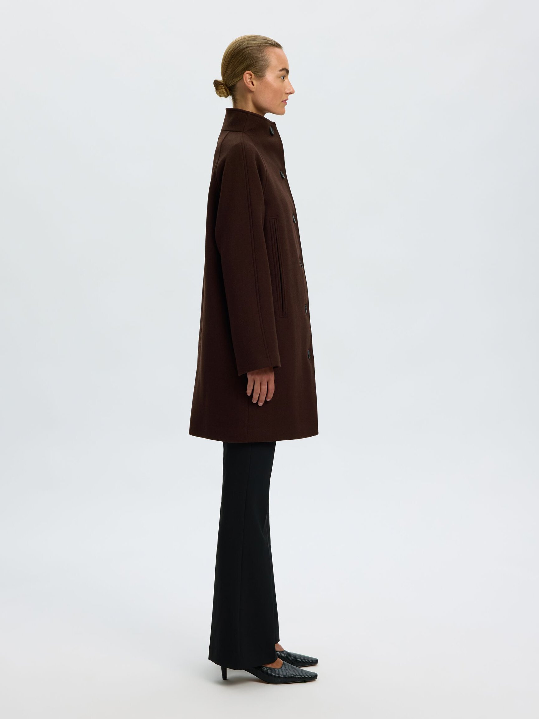 WOOL BLEND COAT