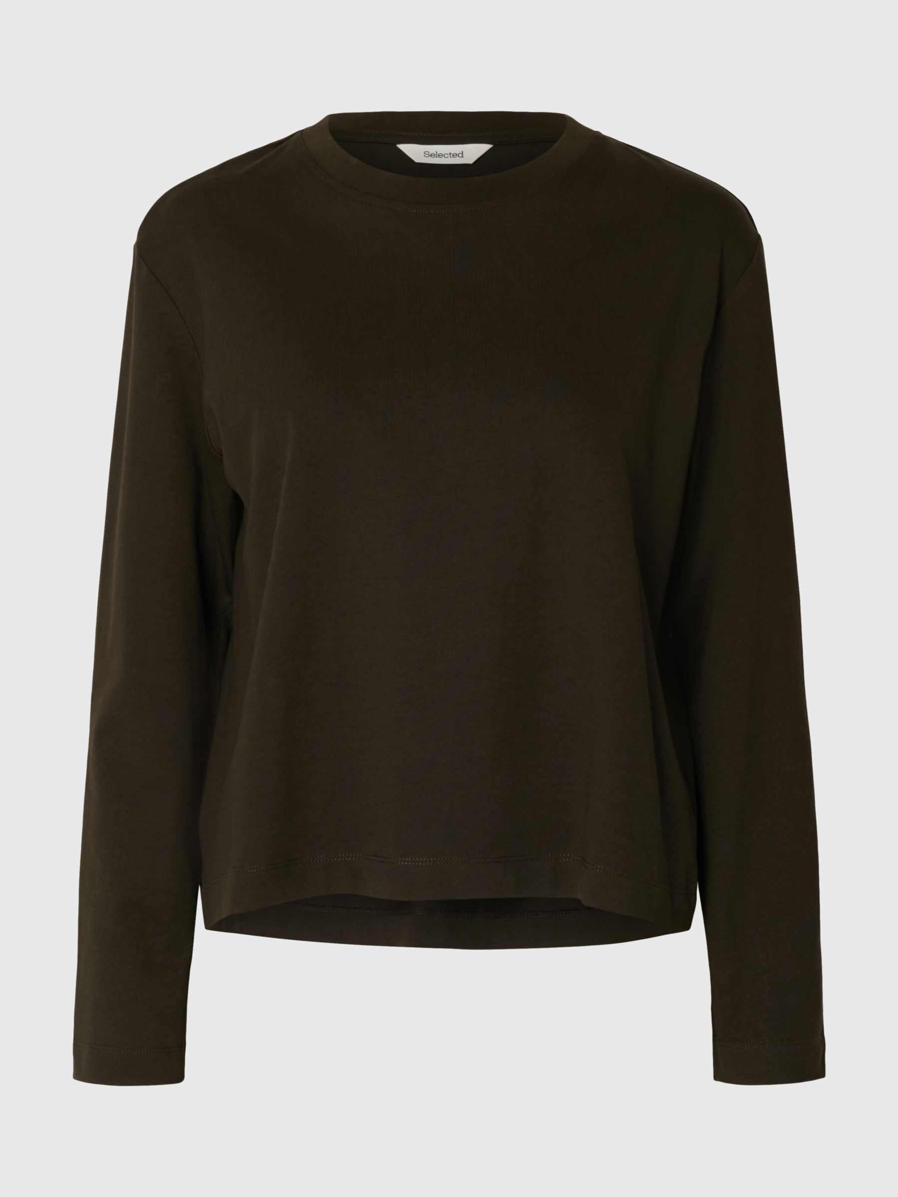 LONG-SLEEVED BOXY T-SHIRT