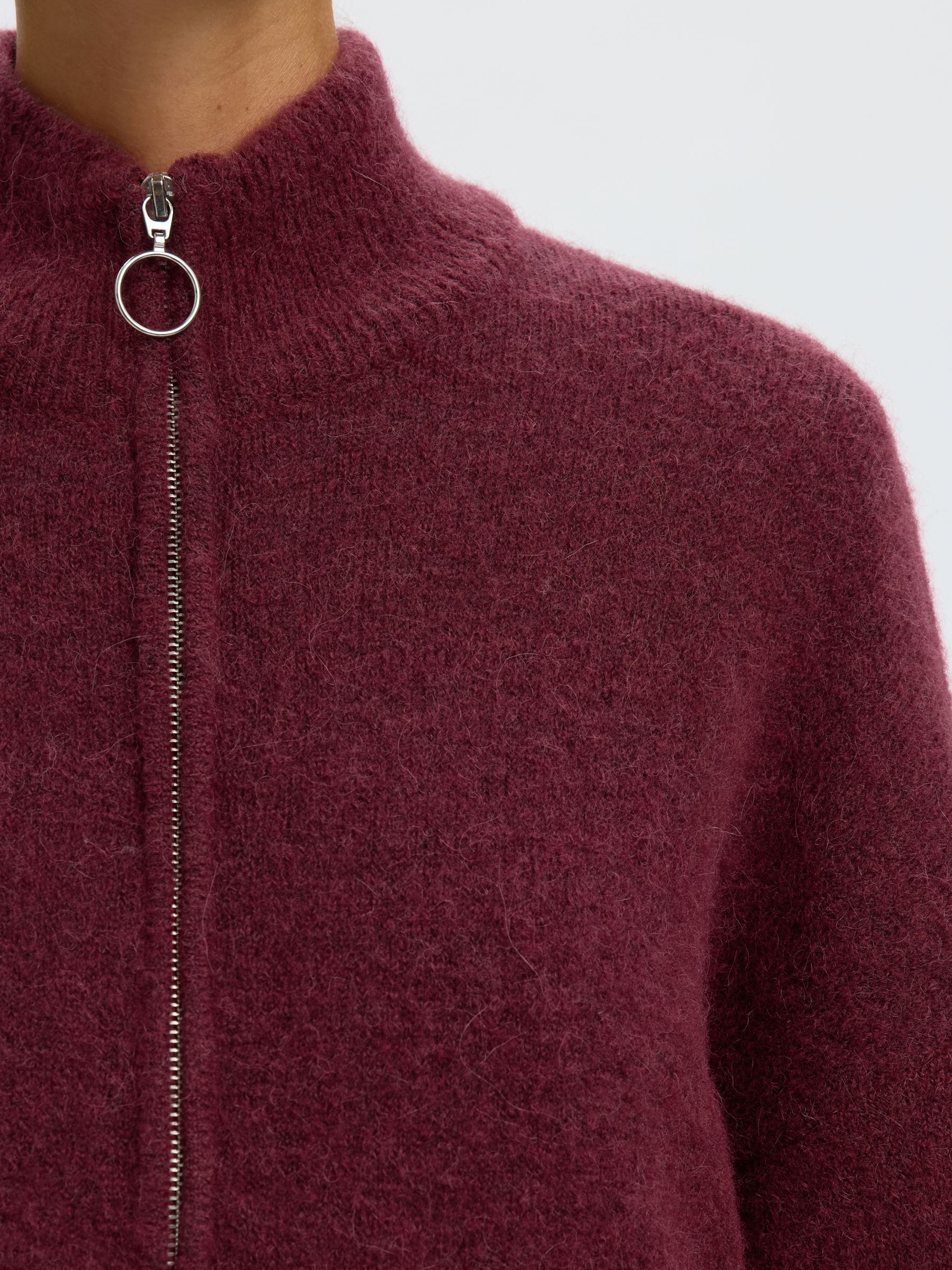 WOOL BLEND CARDIGAN