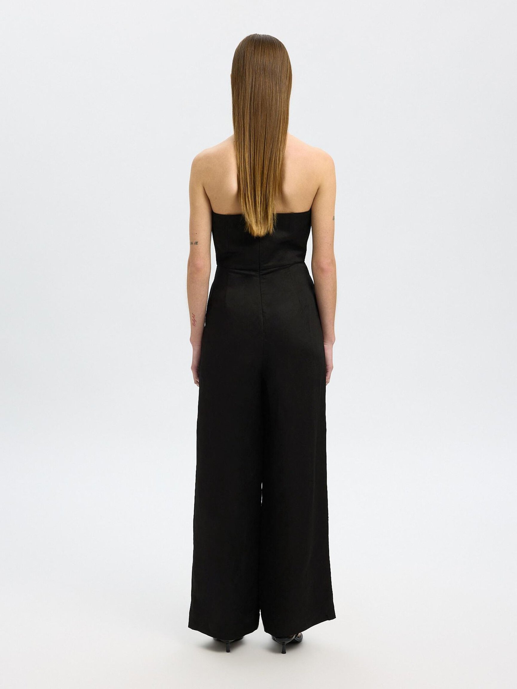 LINEN BLEND JUMPSUIT