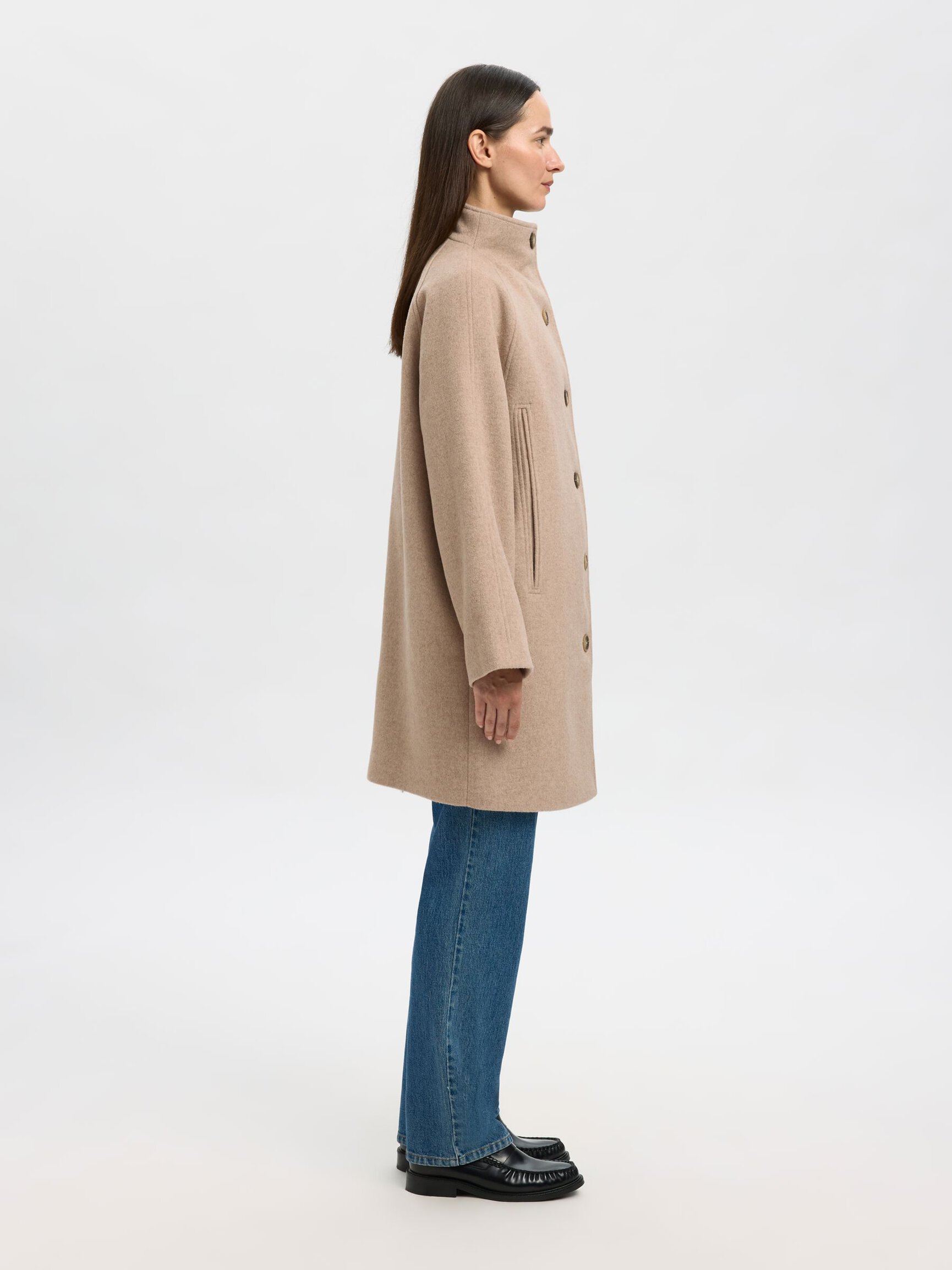 WOOL BLEND COAT