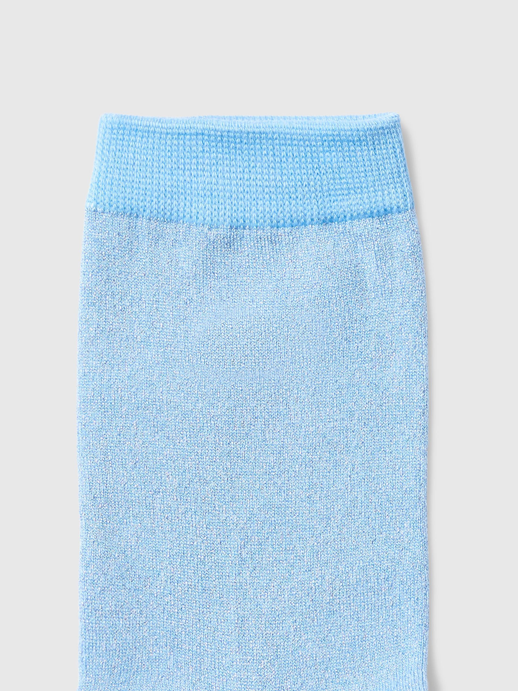 GLITZER GESTRICKTE SOCKEN