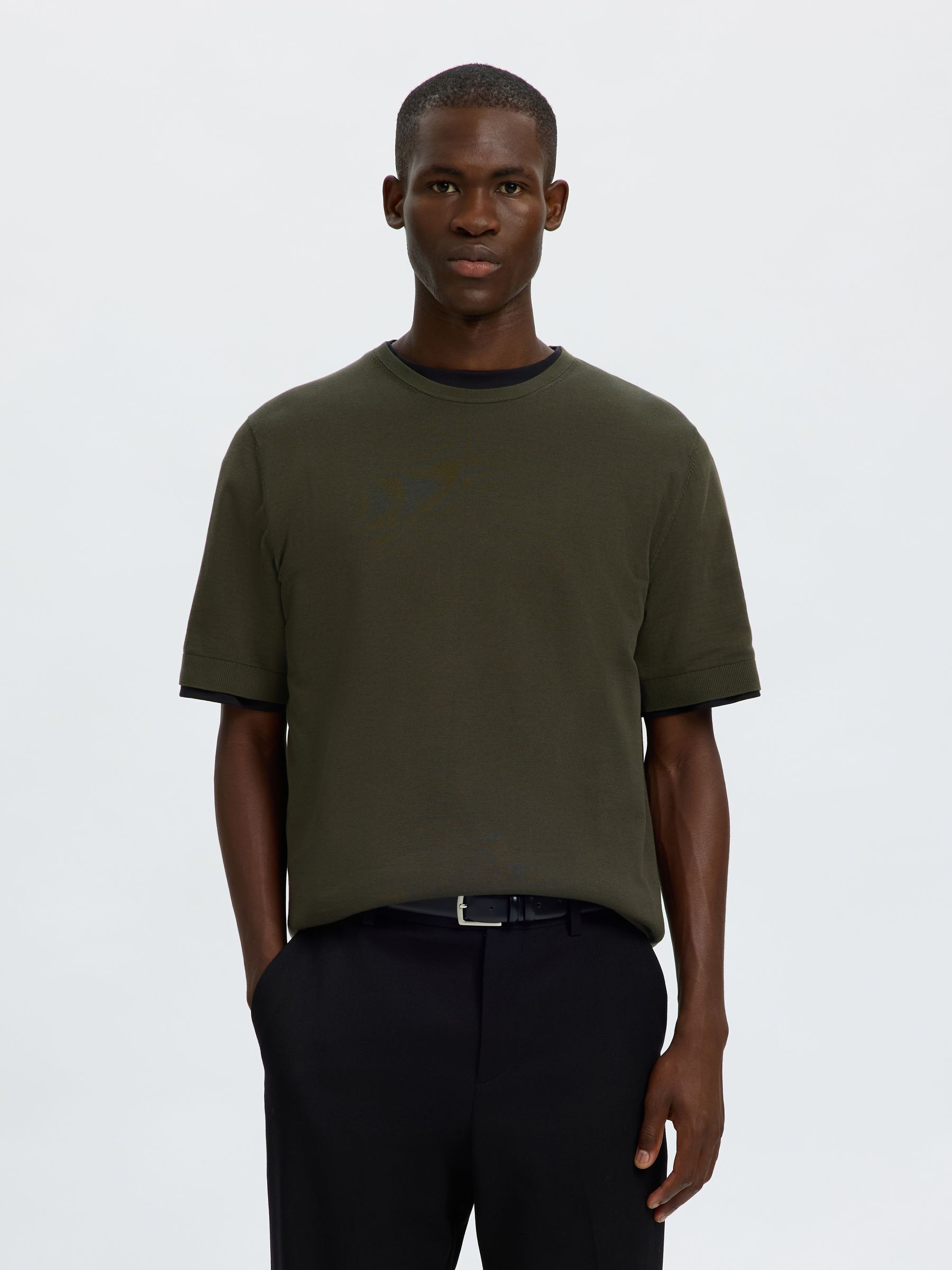 COTTON SHORT-SLEEVED T-SHIRT