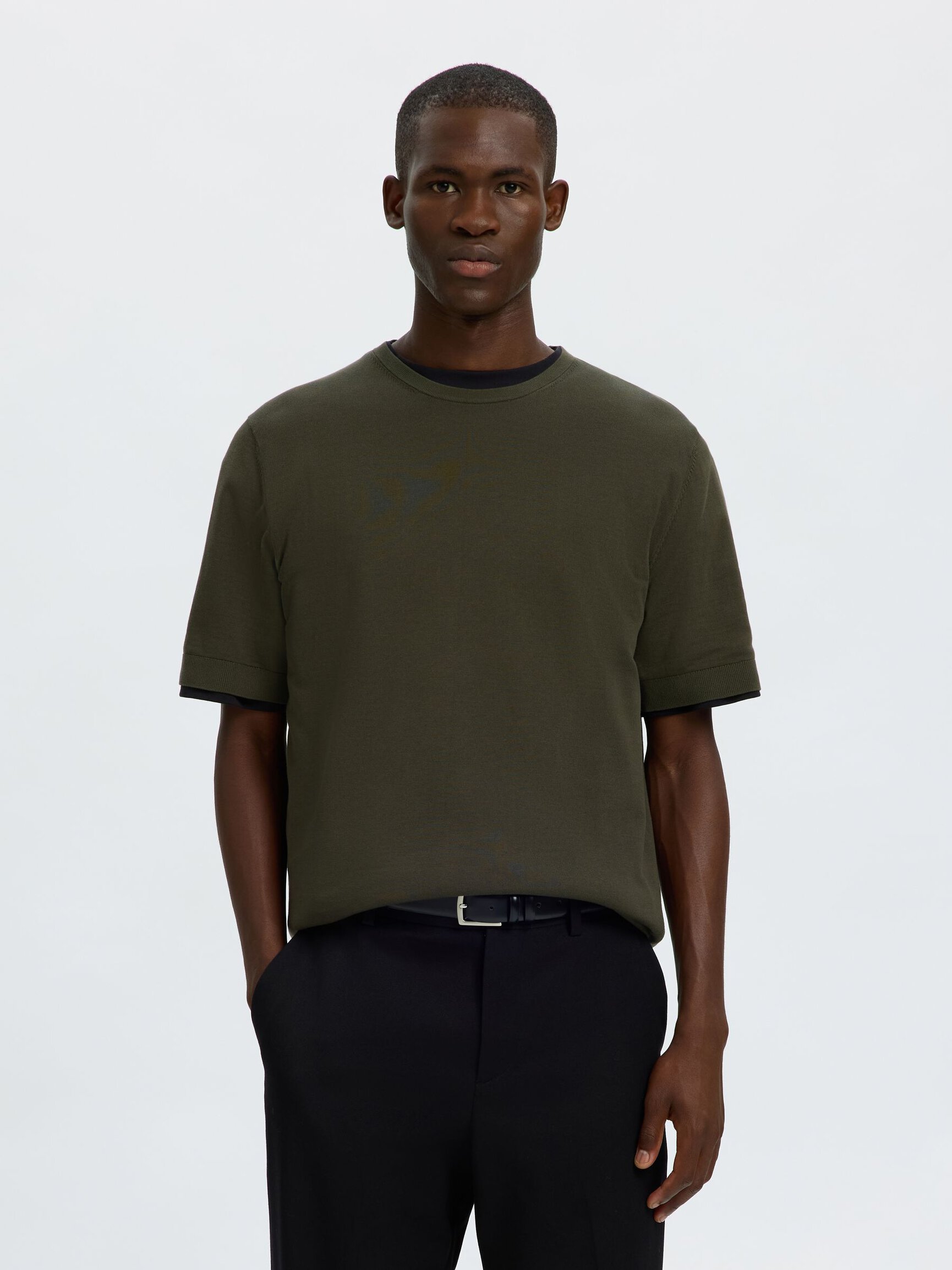 COTTON SHORT-SLEEVED T-SHIRT